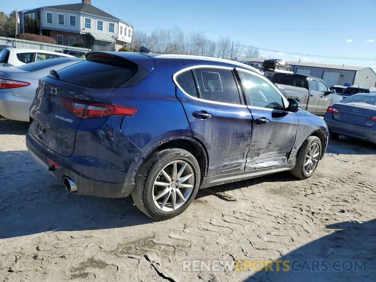 3 Фотография поврежденного автомобиля ZASPAKBN6K7C44172 ALFA ROMEO STELVIO 2019