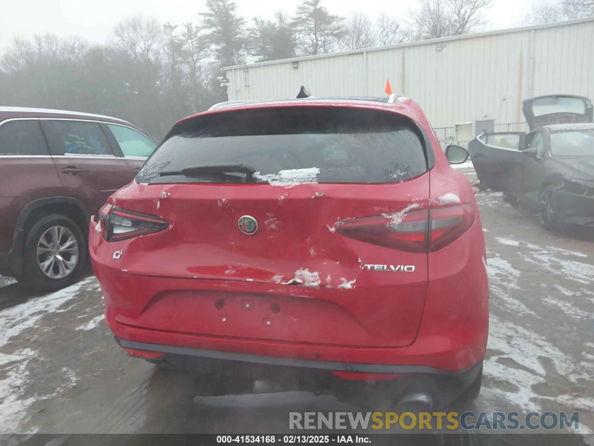 16 Фотография поврежденного автомобиля ZASPAKBN6K7C51123 ALFA ROMEO STELVIO 2019