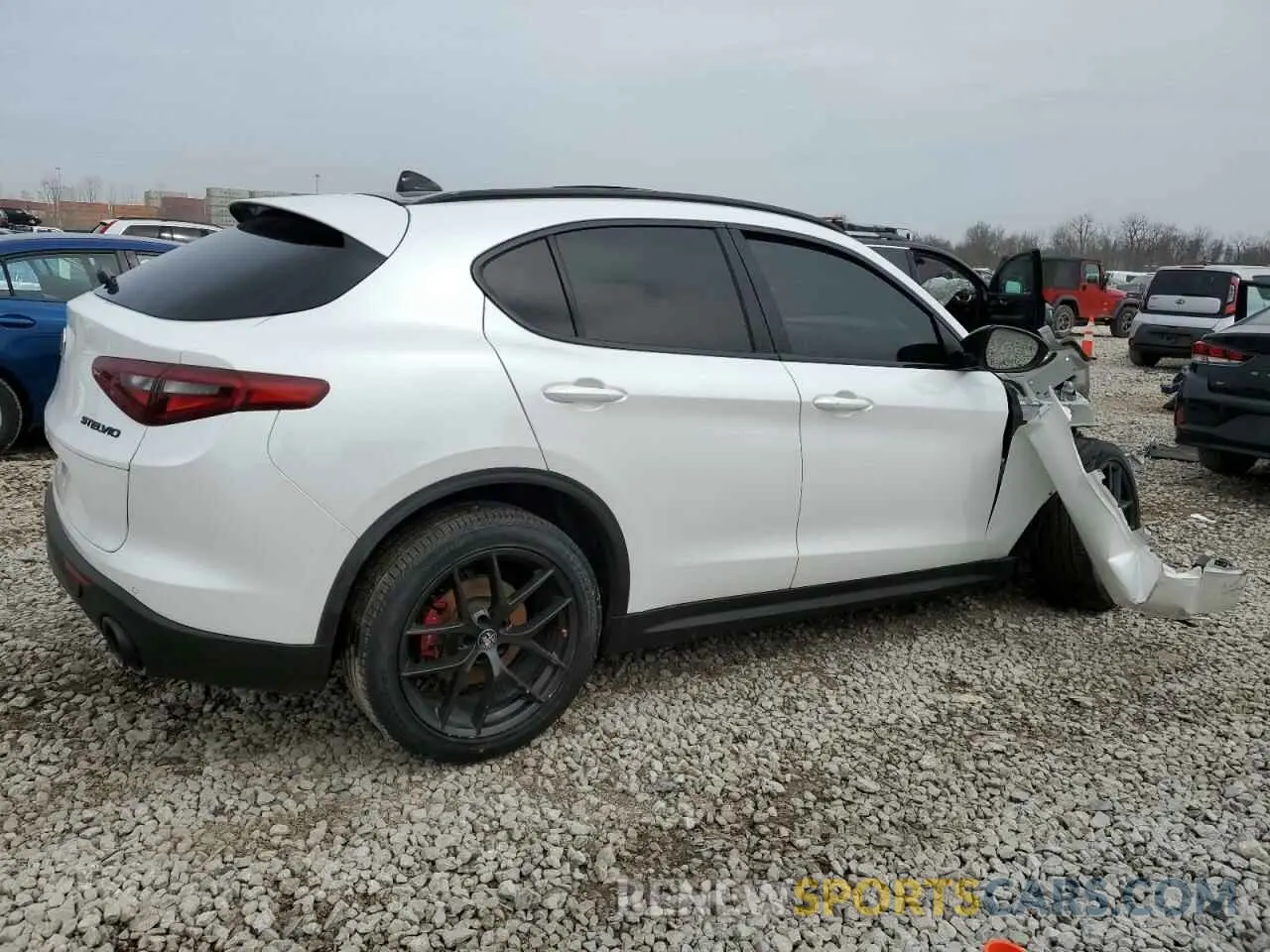 3 Photograph of a damaged car ZASPAKBN8K7C49339 ALFA ROMEO STELVIO 2019