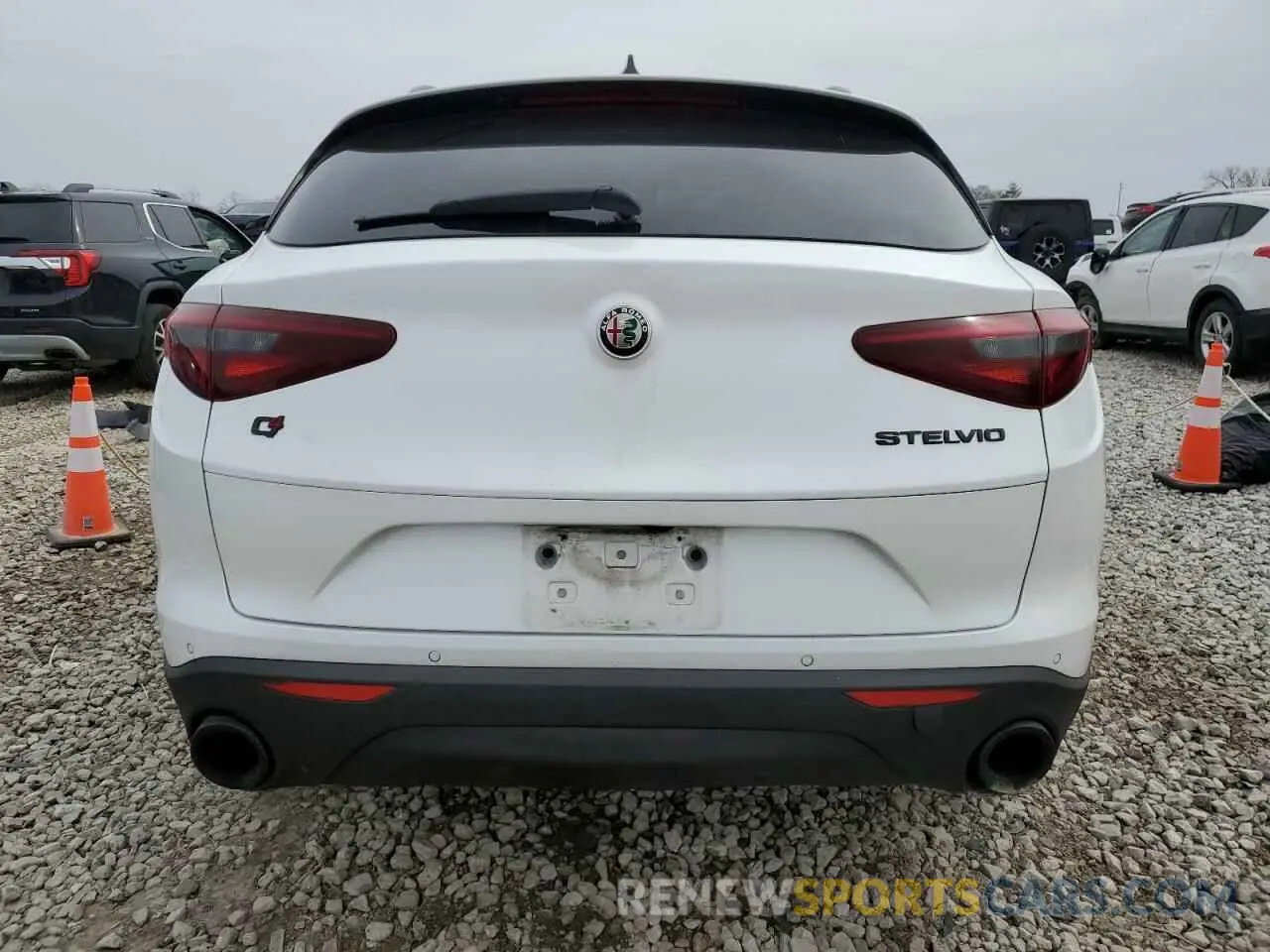 6 Photograph of a damaged car ZASPAKBN8K7C49339 ALFA ROMEO STELVIO 2019