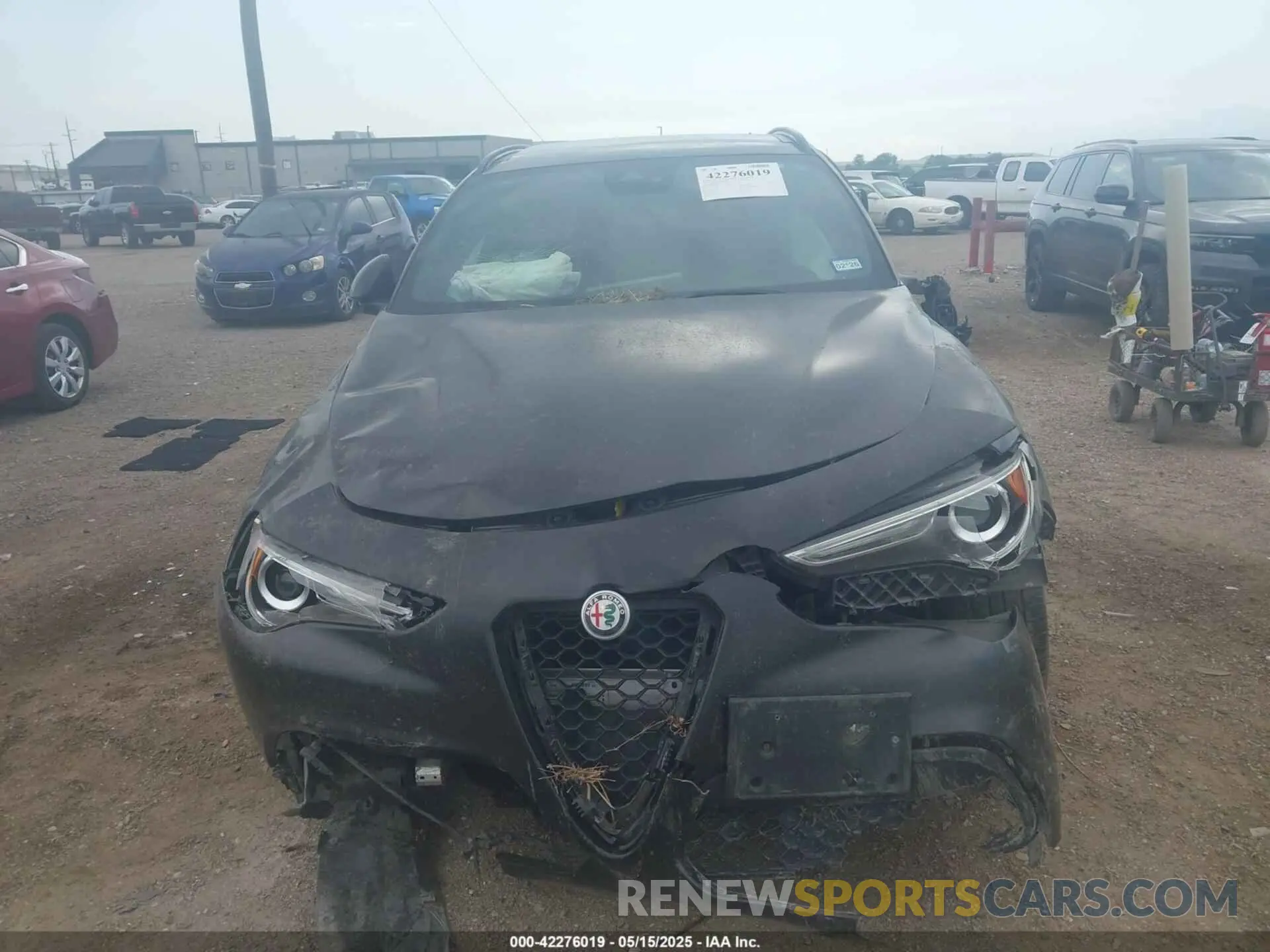 12 Photograph of a damaged car ZASPAKBN9K7C51133 ALFA ROMEO STELVIO 2019
