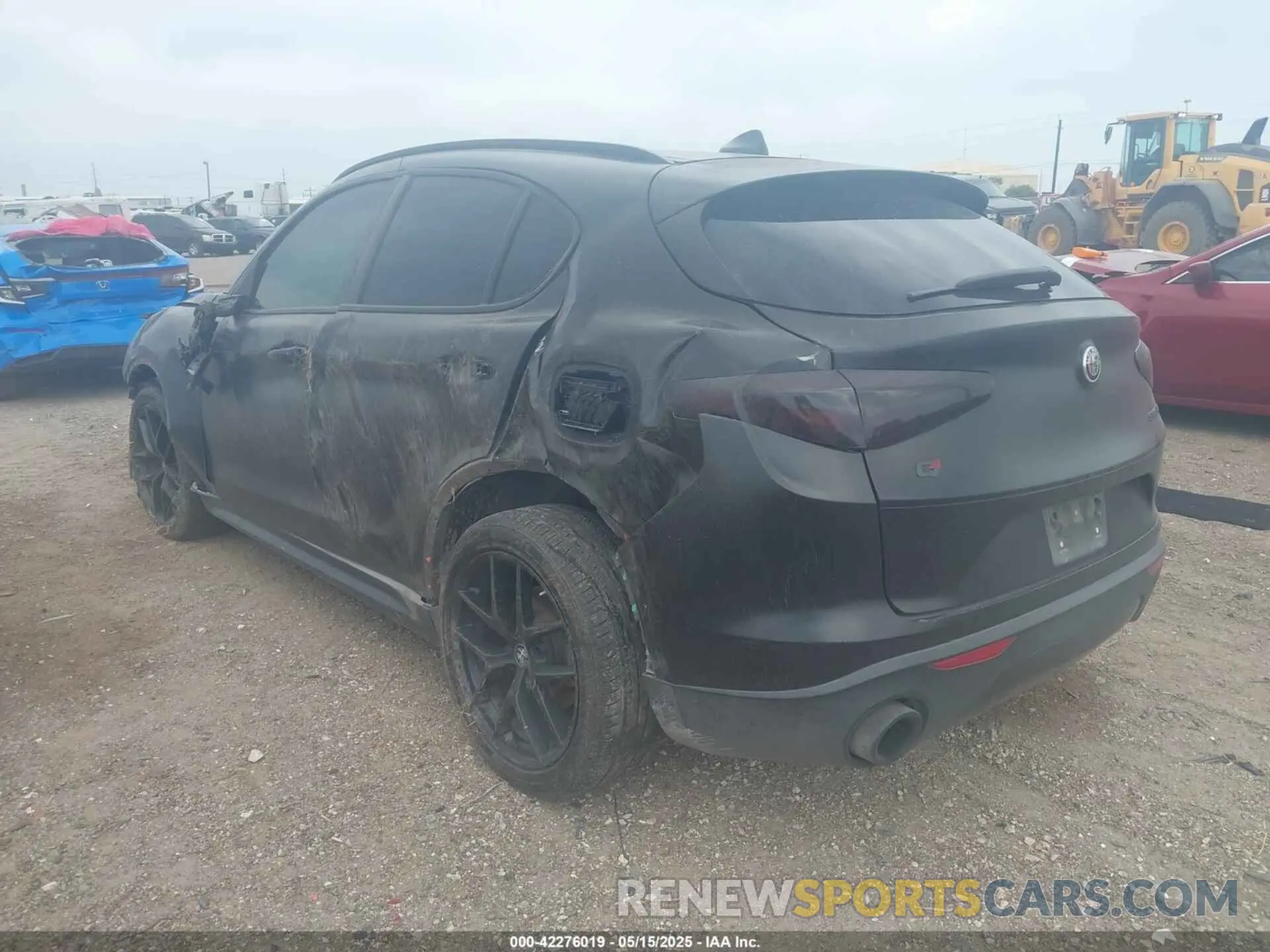 3 Photograph of a damaged car ZASPAKBN9K7C51133 ALFA ROMEO STELVIO 2019