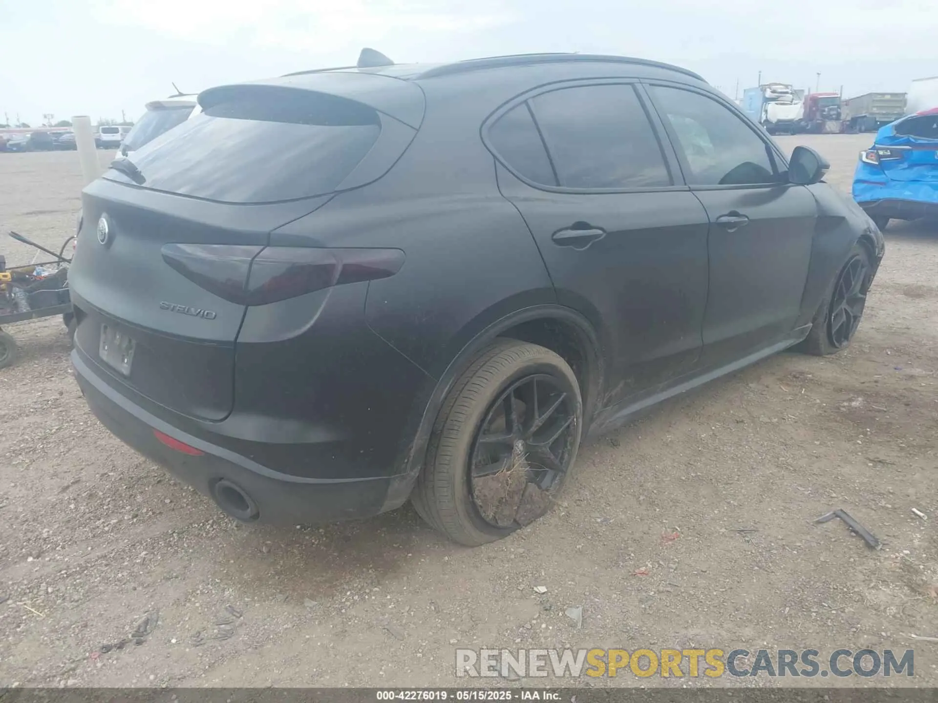 4 Photograph of a damaged car ZASPAKBN9K7C51133 ALFA ROMEO STELVIO 2019