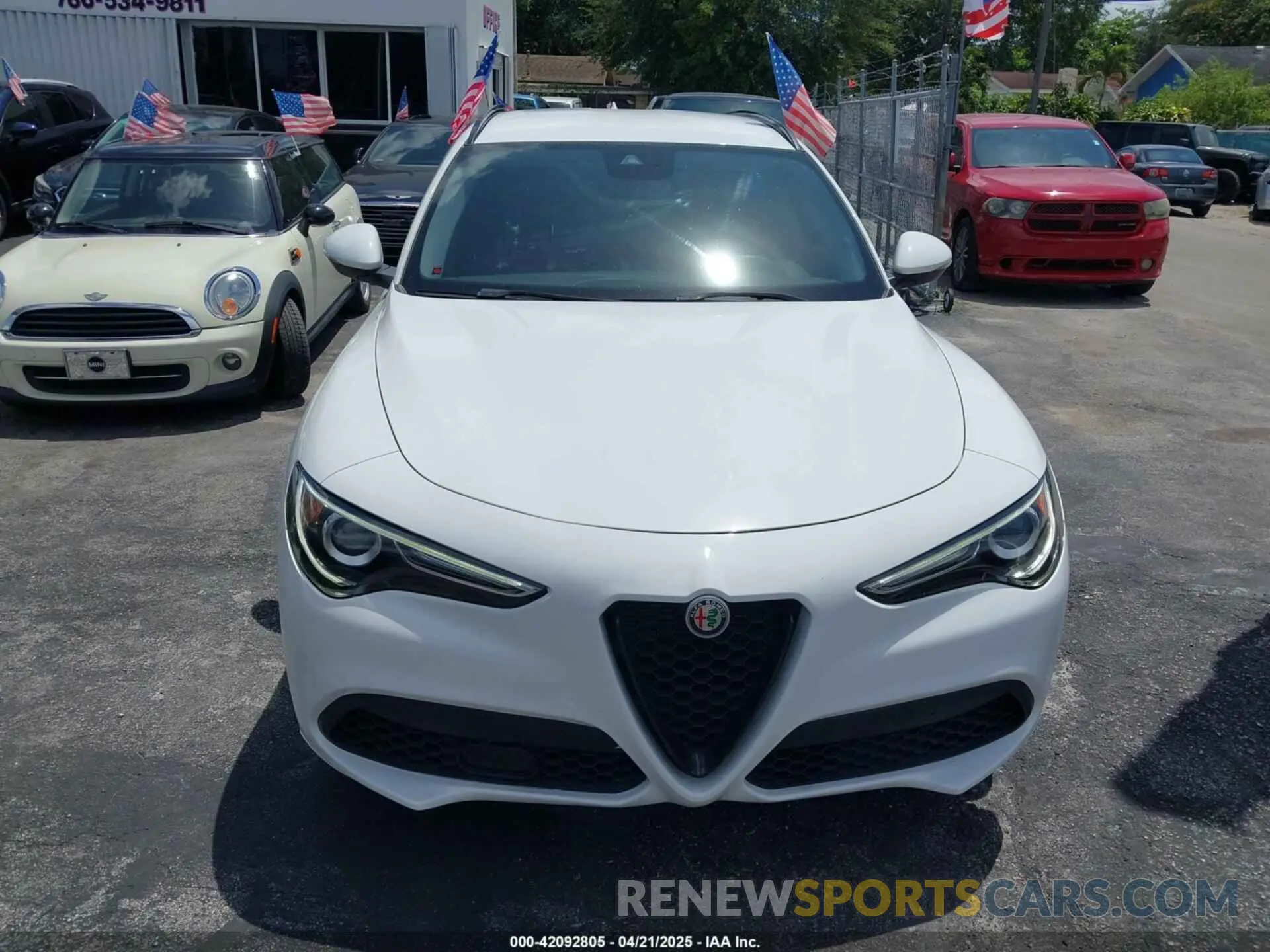 12 Фотография поврежденного автомобиля ZASPAJAN2L7C92443 ALFA ROMEO STELVIO 2020