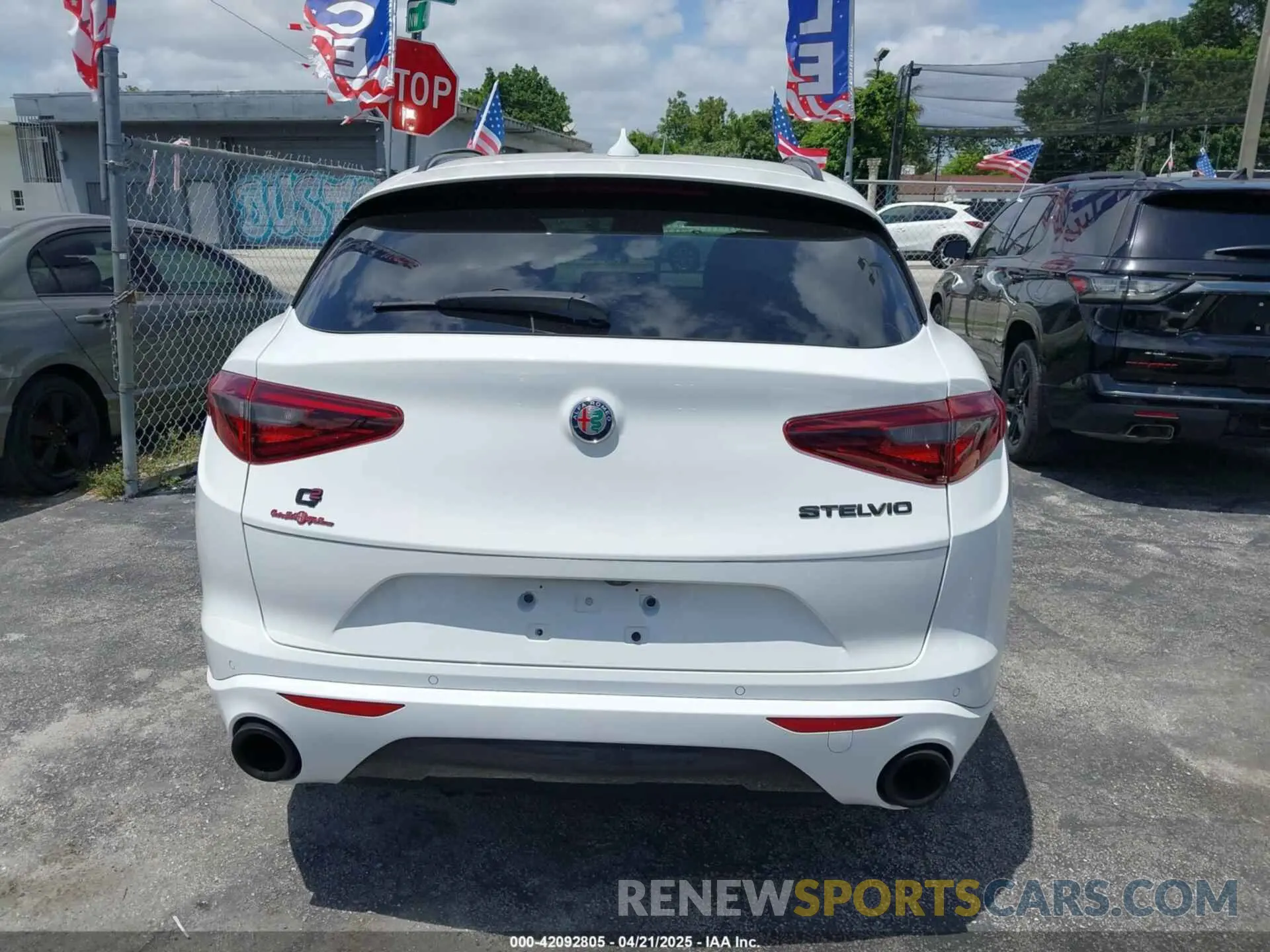 16 Фотография поврежденного автомобиля ZASPAJAN2L7C92443 ALFA ROMEO STELVIO 2020