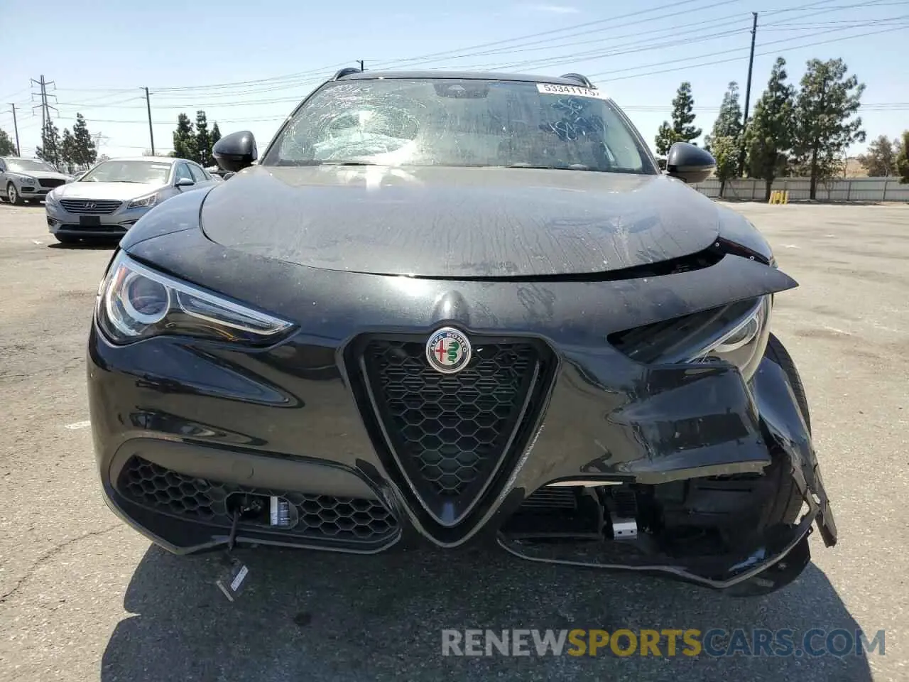 5 Photograph of a damaged car ZASPAJAN5L7C94798 ALFA ROMEO STELVIO 2020
