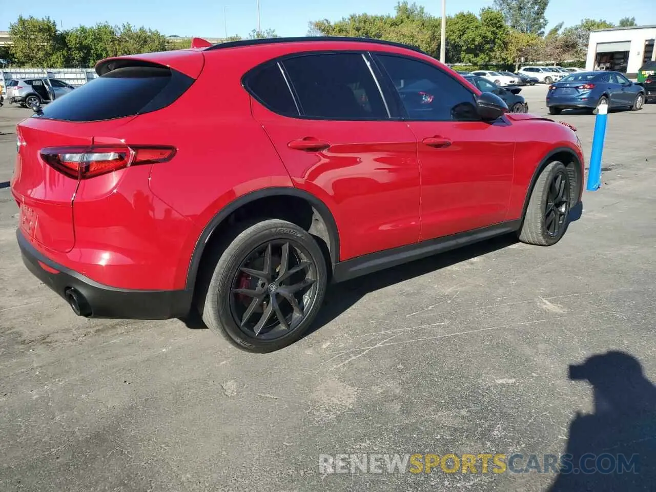 3 Photograph of a damaged car ZASPAJAN8L7C90907 ALFA ROMEO STELVIO 2020