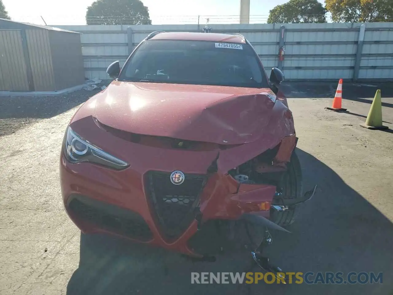 5 Photograph of a damaged car ZASPAJAN8L7C90907 ALFA ROMEO STELVIO 2020