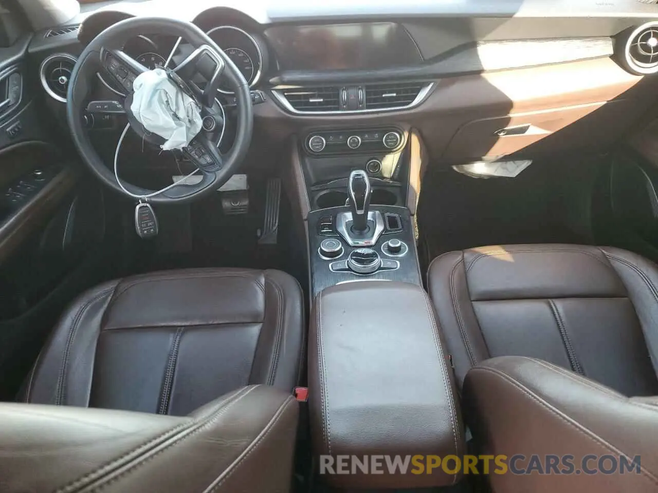 8 Photograph of a damaged car ZASPAJAN8L7C90907 ALFA ROMEO STELVIO 2020