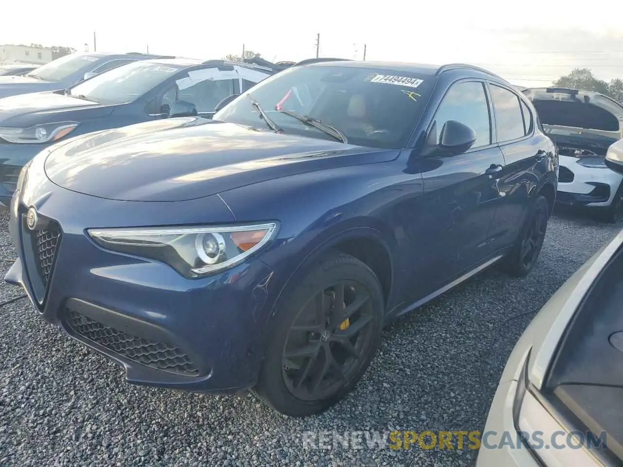 1 Photograph of a damaged car ZASPAJAN8L7C91197 ALFA ROMEO STELVIO 2020