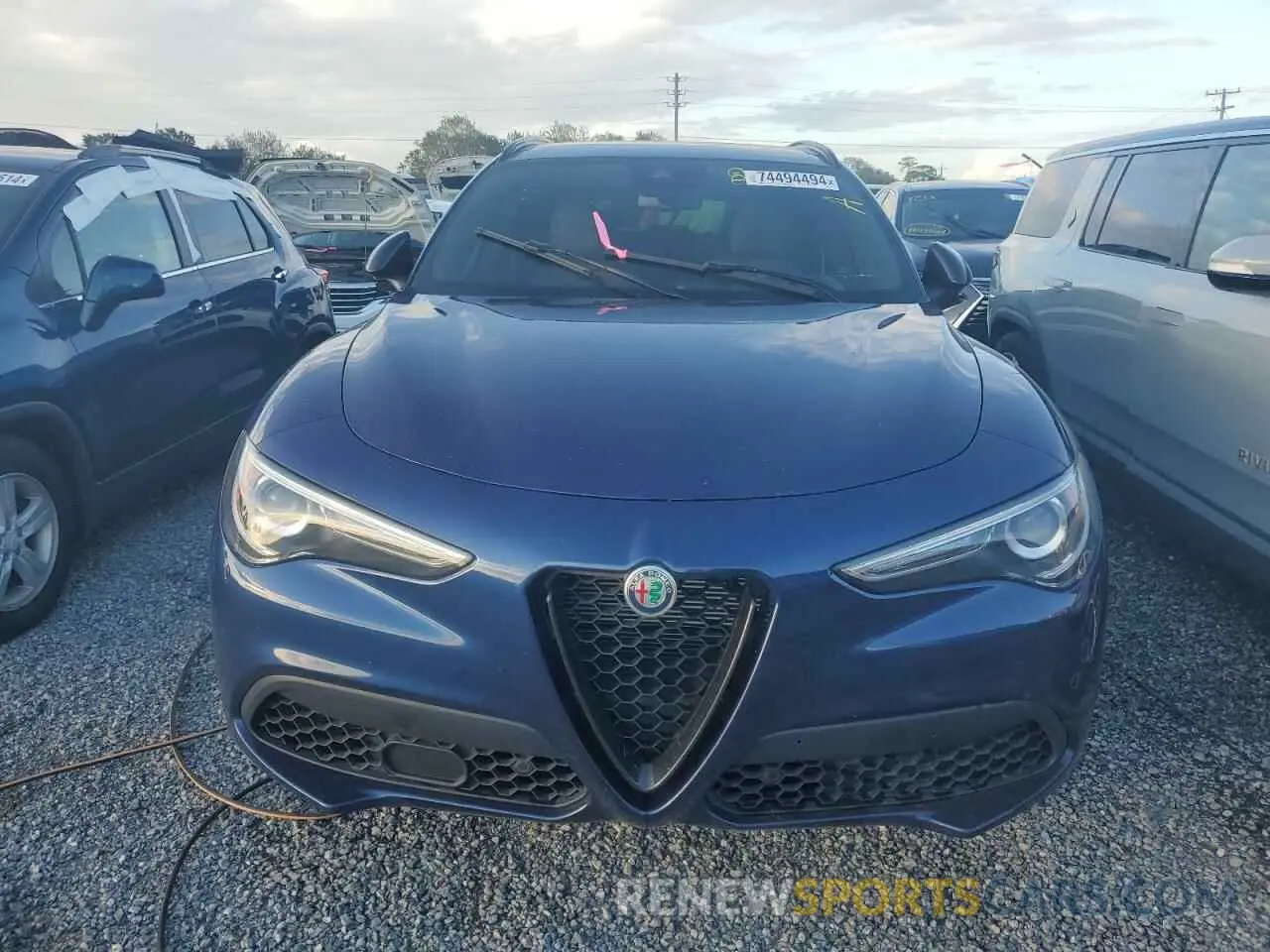 5 Photograph of a damaged car ZASPAJAN8L7C91197 ALFA ROMEO STELVIO 2020