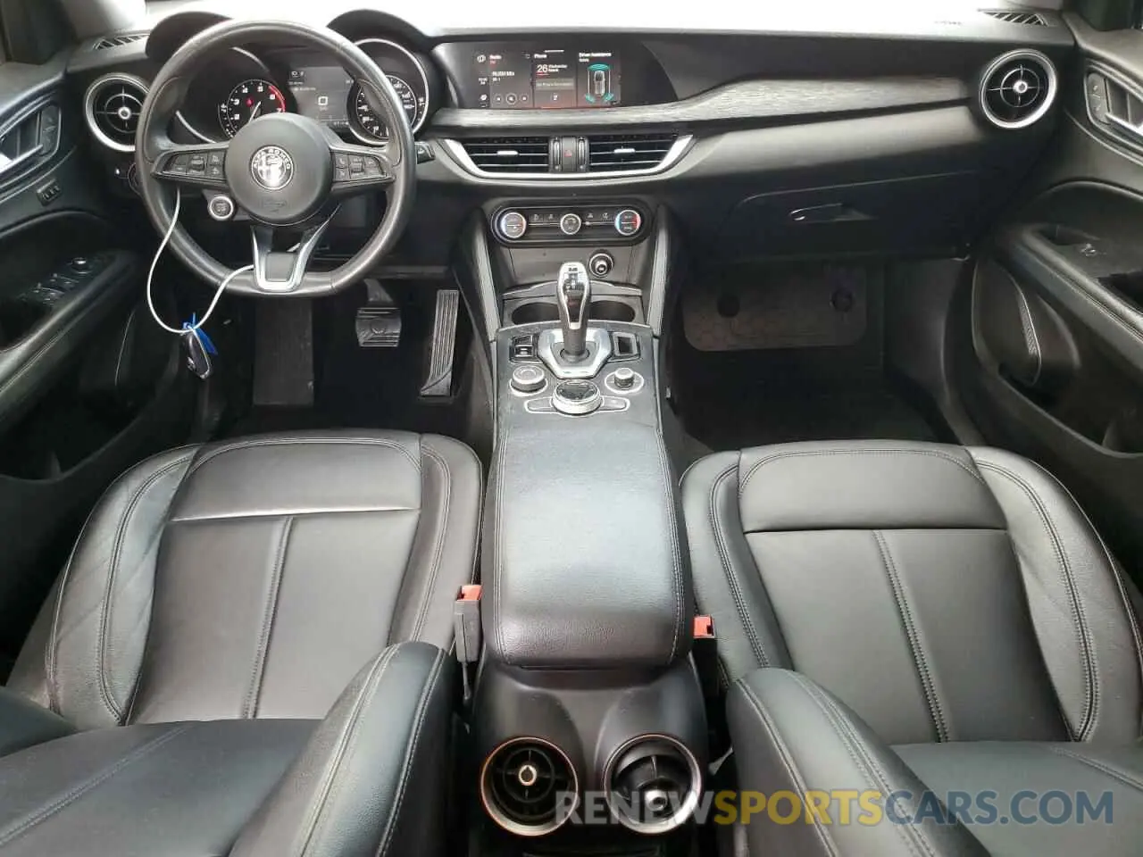 8 Фотография поврежденного автомобиля ZASPAJANXL7C99530 ALFA ROMEO STELVIO 2020