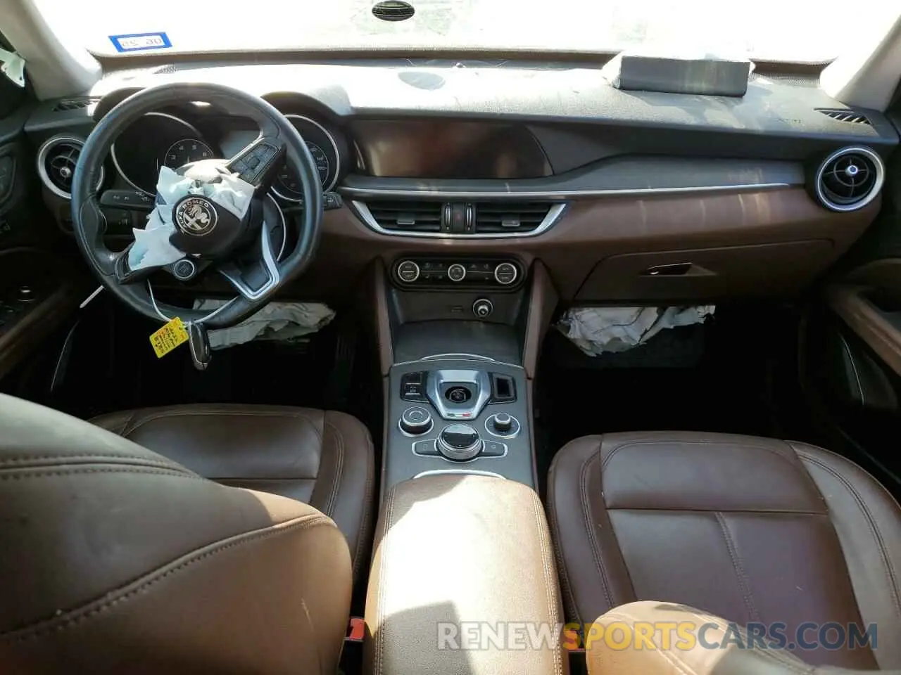 8 Photograph of a damaged car ZASPAKBN0L7C98780 ALFA ROMEO STELVIO 2020