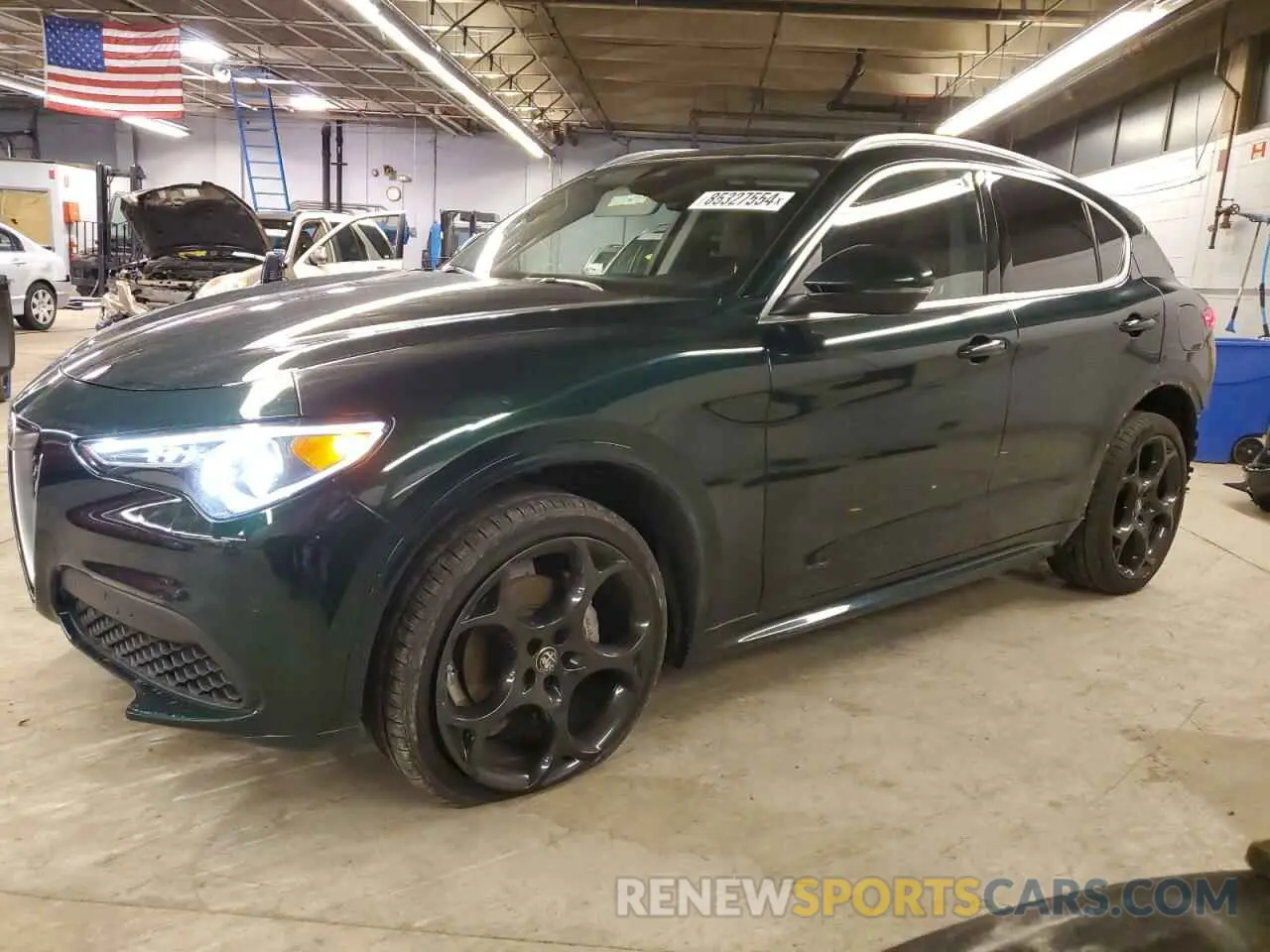 1 Photograph of a damaged car ZASPAKBN5L7C92294 ALFA ROMEO STELVIO 2020