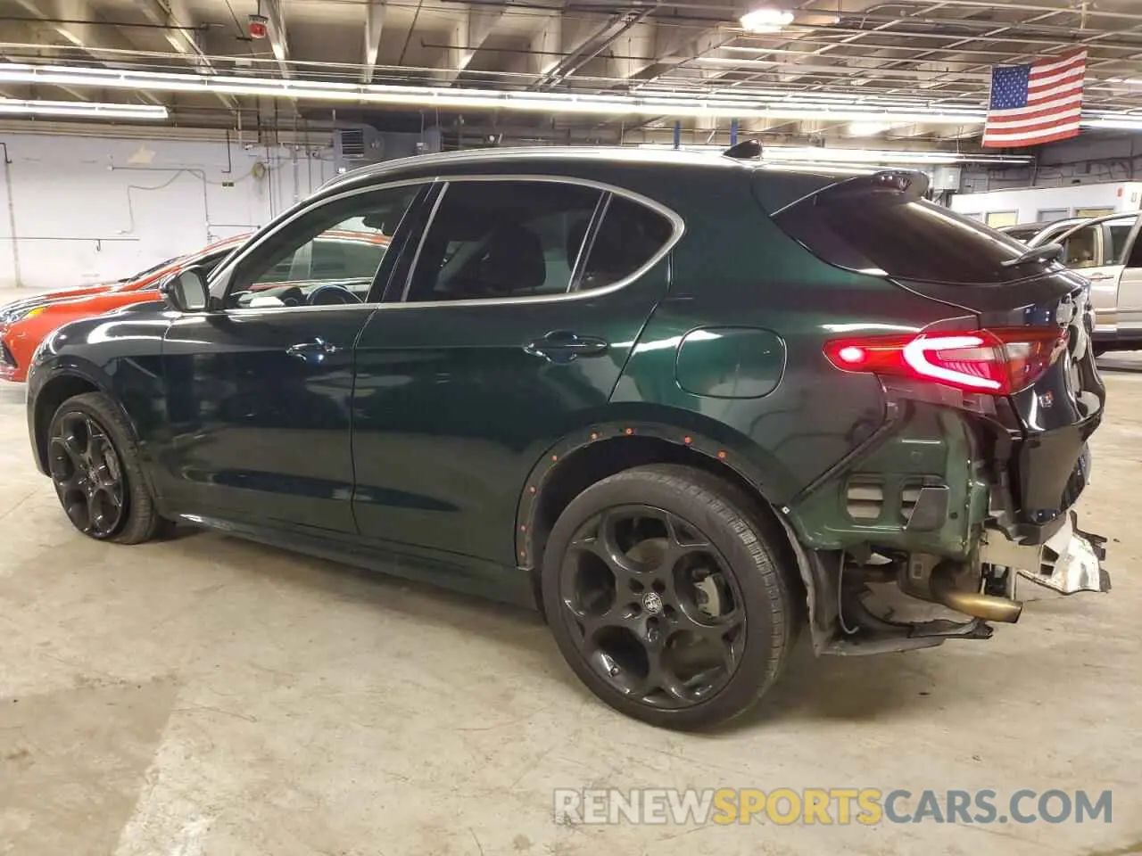 2 Photograph of a damaged car ZASPAKBN5L7C92294 ALFA ROMEO STELVIO 2020