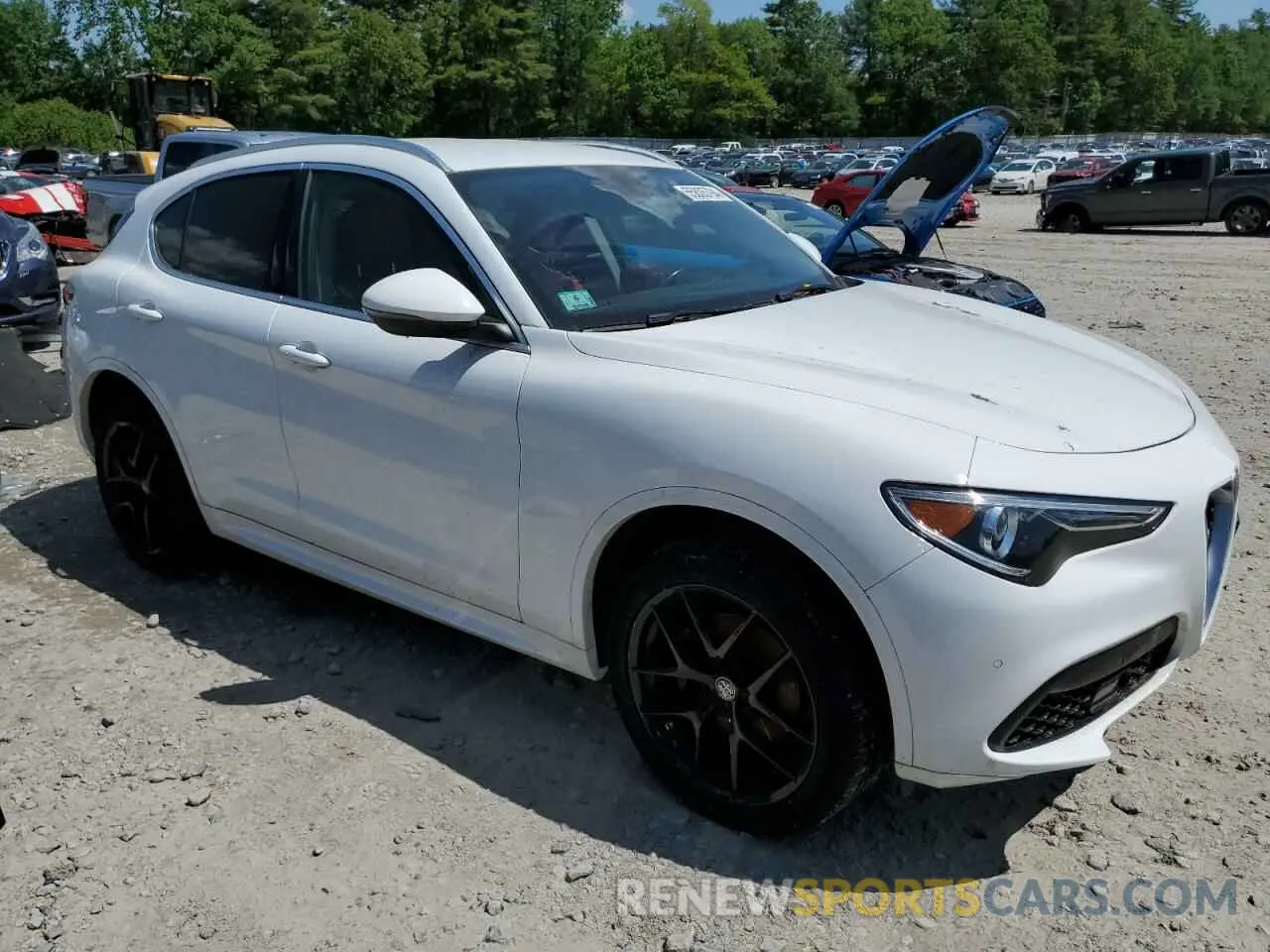 4 Фотография поврежденного автомобиля ZASPAKBN7L7C75903 ALFA ROMEO STELVIO 2020