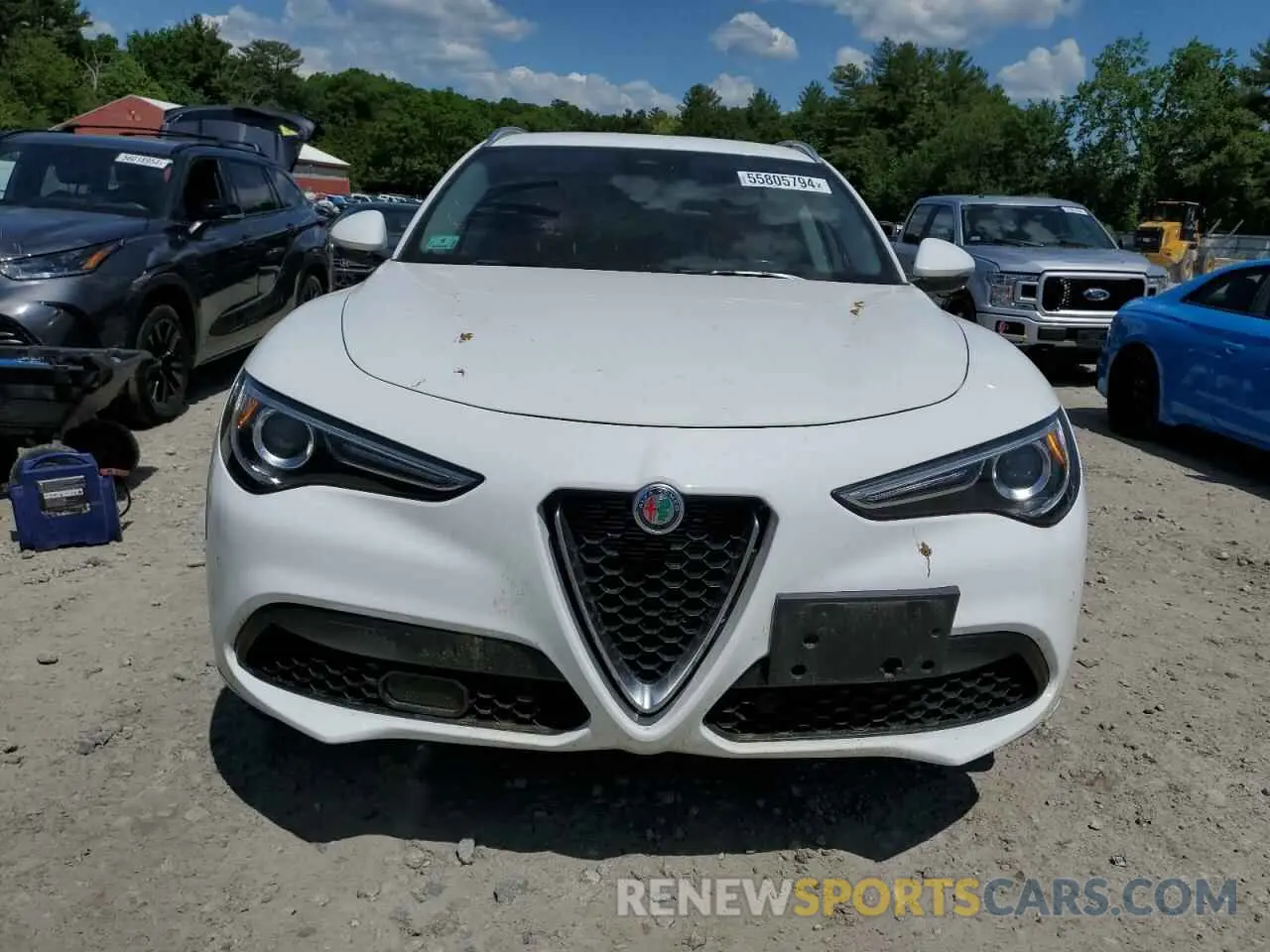 5 Фотография поврежденного автомобиля ZASPAKBN7L7C75903 ALFA ROMEO STELVIO 2020