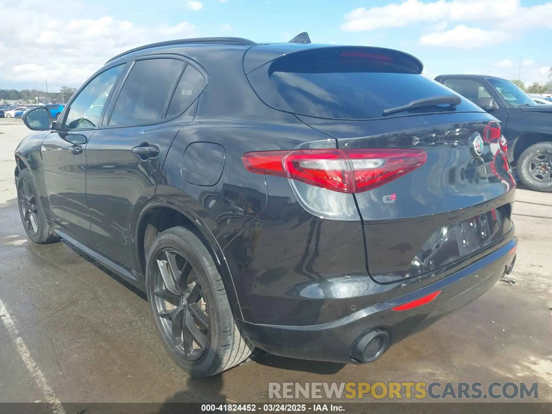 3 Photograph of a damaged car ZASPAKBN7L7C92393 ALFA ROMEO STELVIO 2020