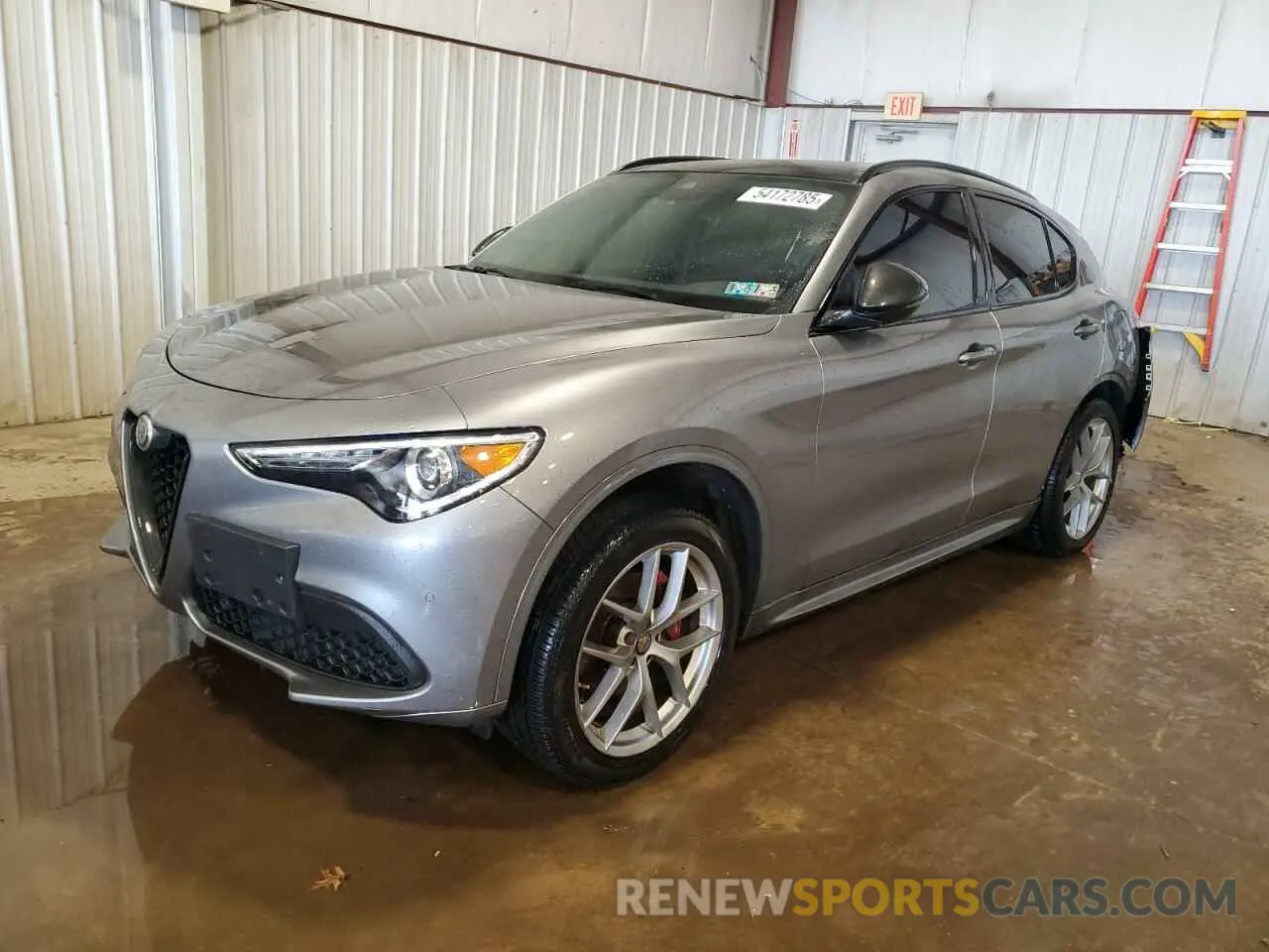 1 Photograph of a damaged car ZASPAKBN9L7C75997 ALFA ROMEO STELVIO 2020
