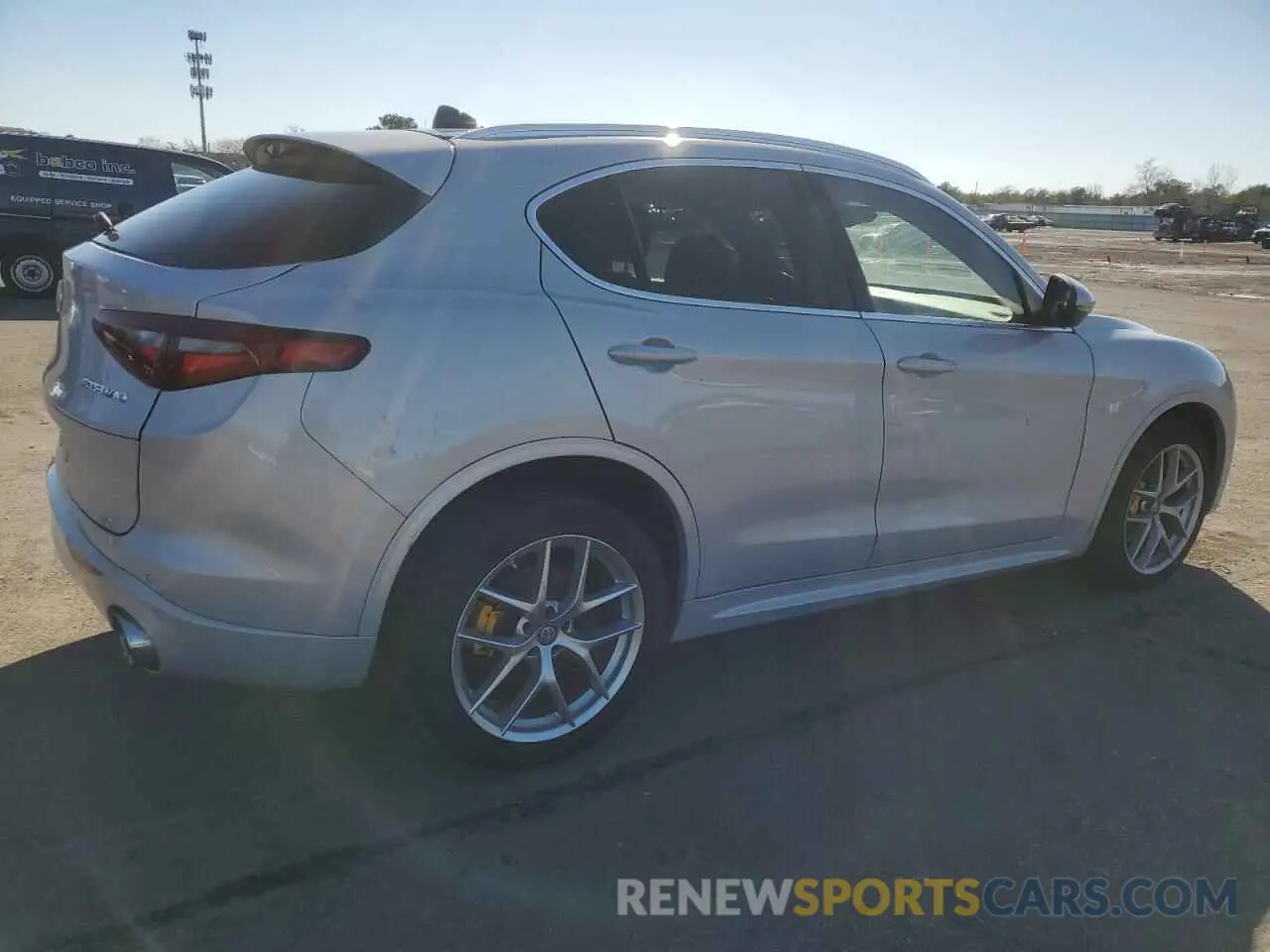 3 Фотография поврежденного автомобиля ZASPAKBN9L7C90404 ALFA ROMEO STELVIO 2020