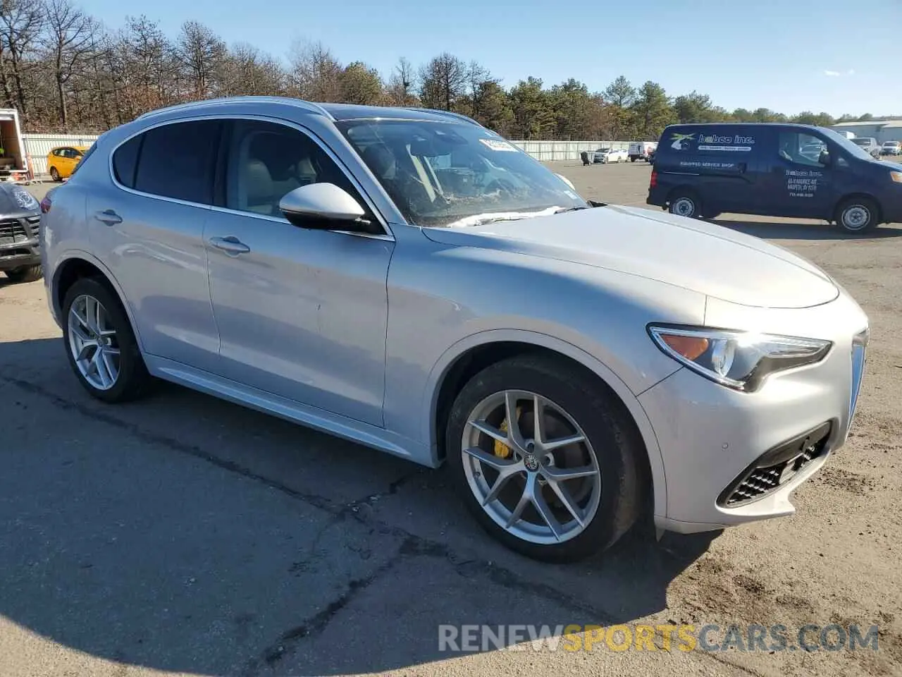 4 Фотография поврежденного автомобиля ZASPAKBN9L7C90404 ALFA ROMEO STELVIO 2020