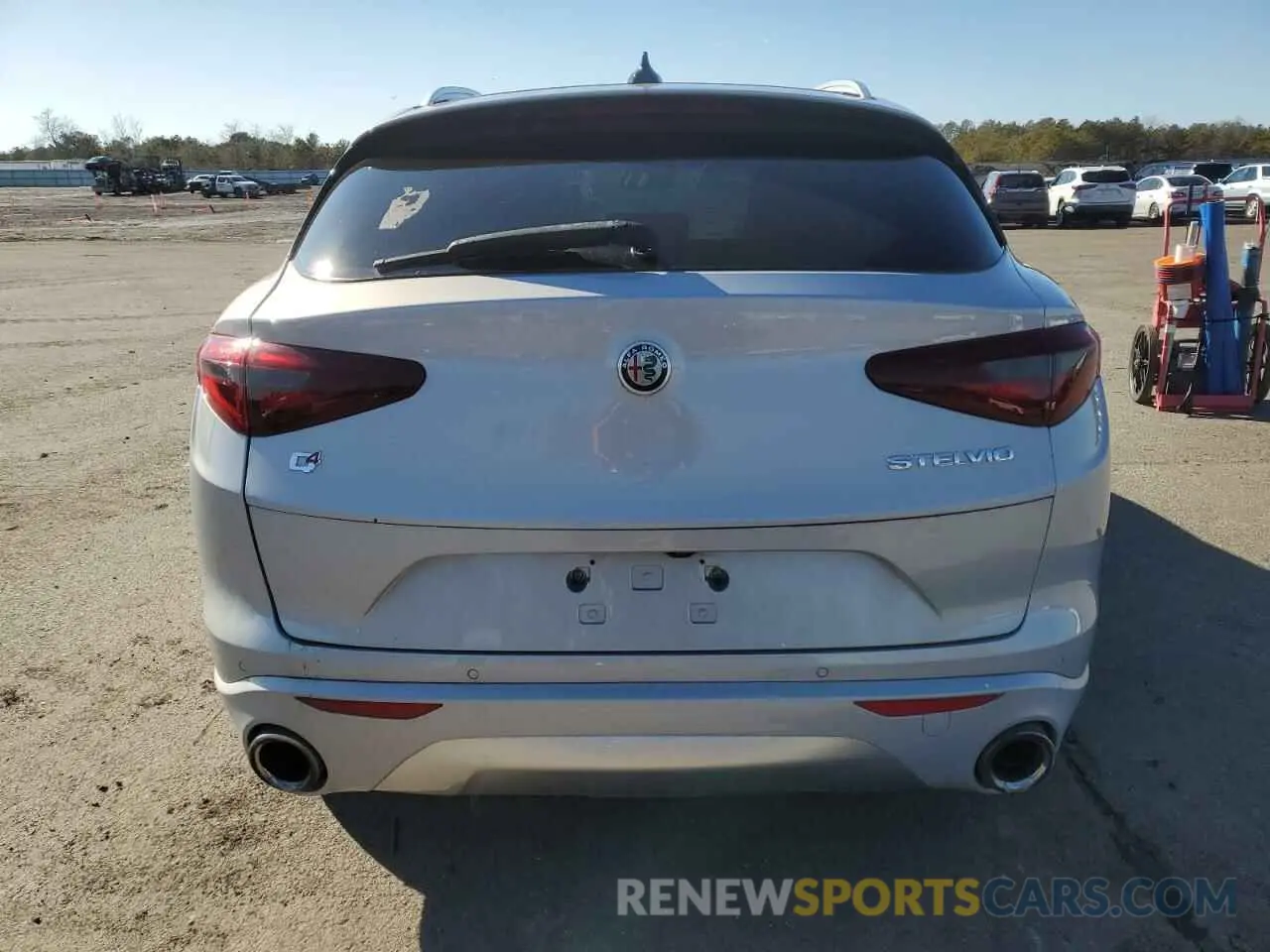 6 Фотография поврежденного автомобиля ZASPAKBN9L7C90404 ALFA ROMEO STELVIO 2020