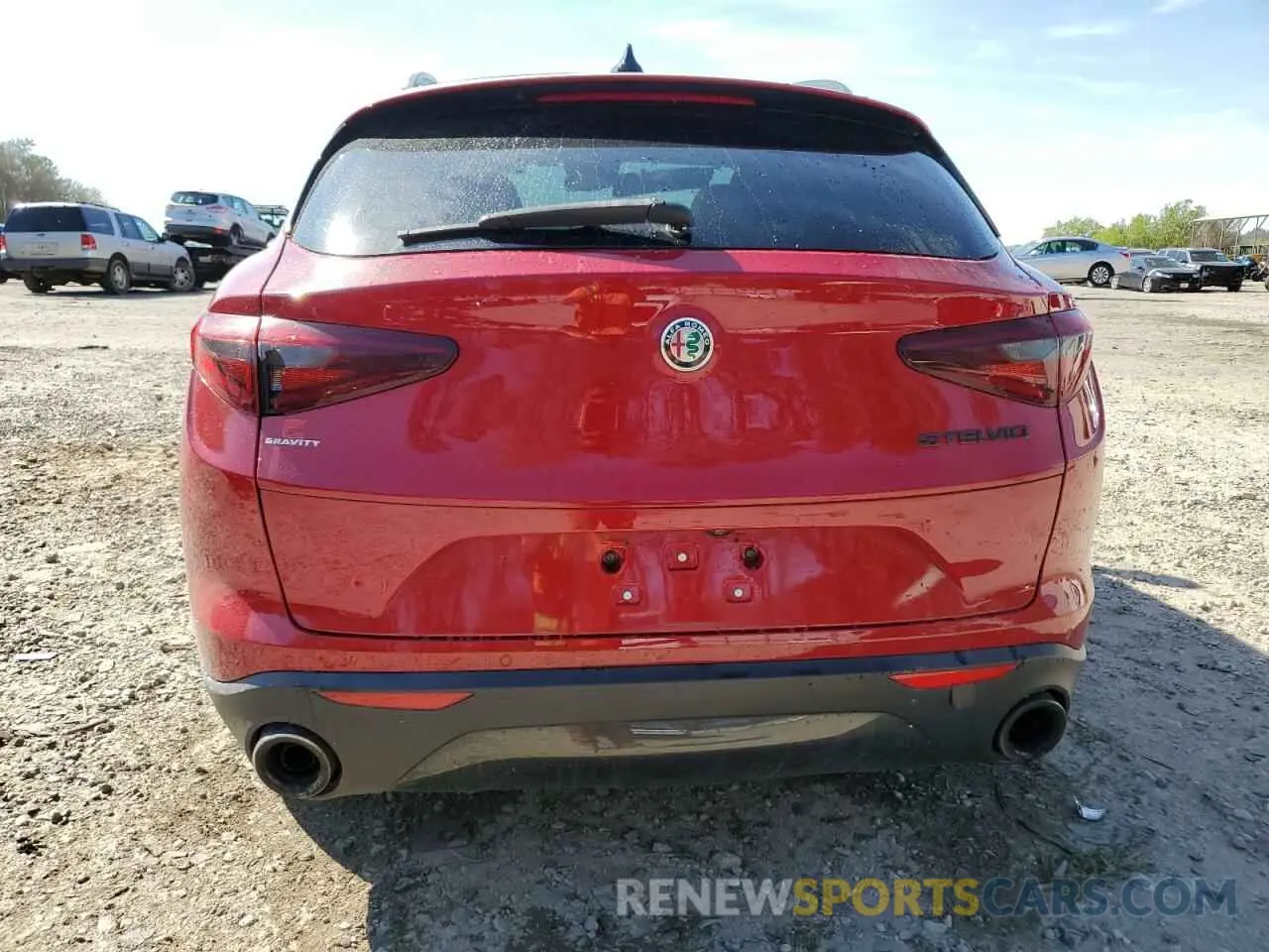 6 Photograph of a damaged car ZASPAJAN3M7D00065 ALFA ROMEO STELVIO 2021
