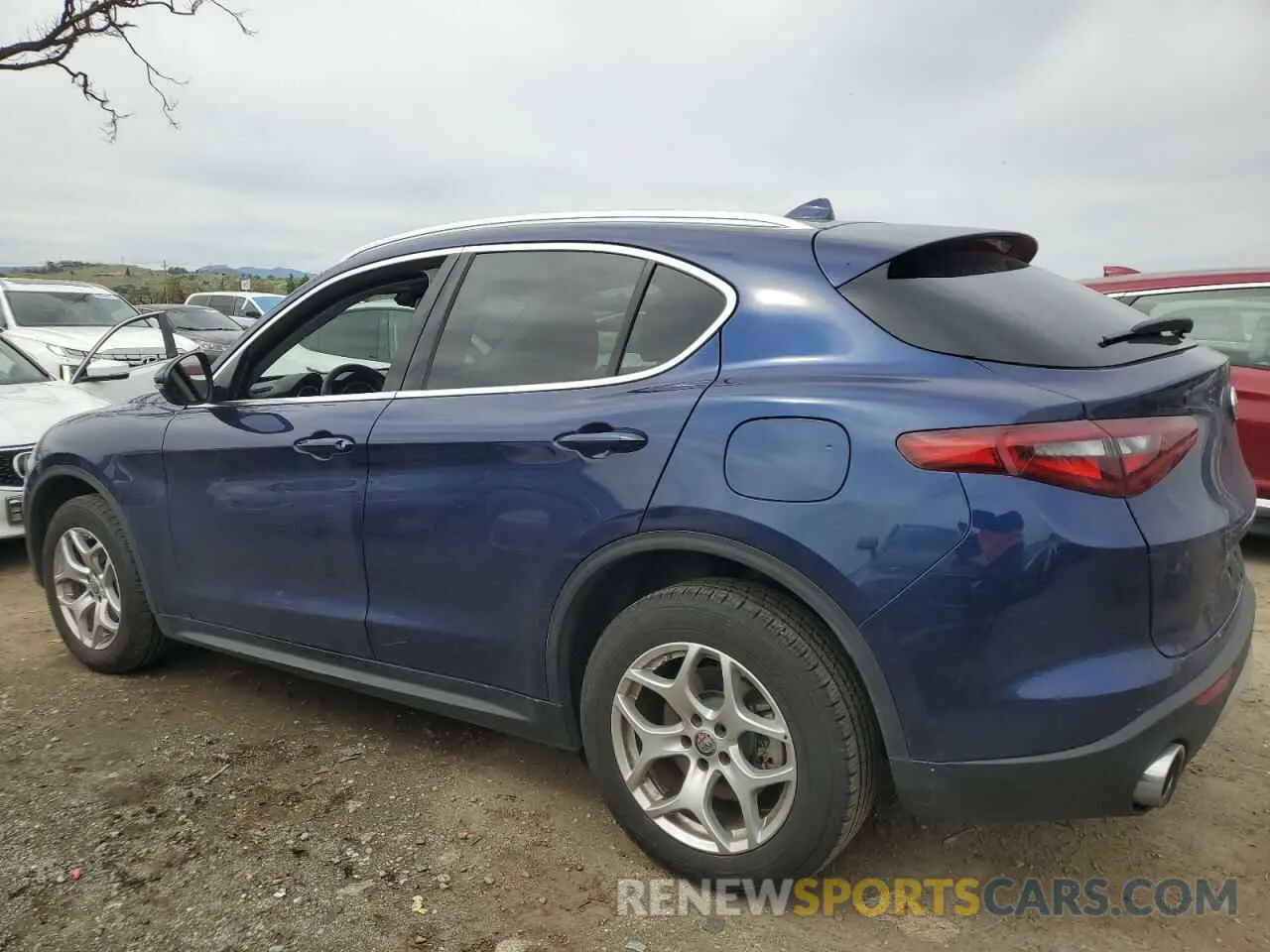 2 Photograph of a damaged car ZASPAJAN5M7D11892 ALFA ROMEO STELVIO 2021