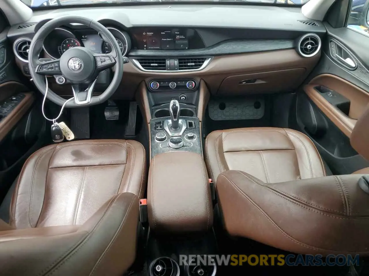 8 Photograph of a damaged car ZASPAJAN5M7D11892 ALFA ROMEO STELVIO 2021