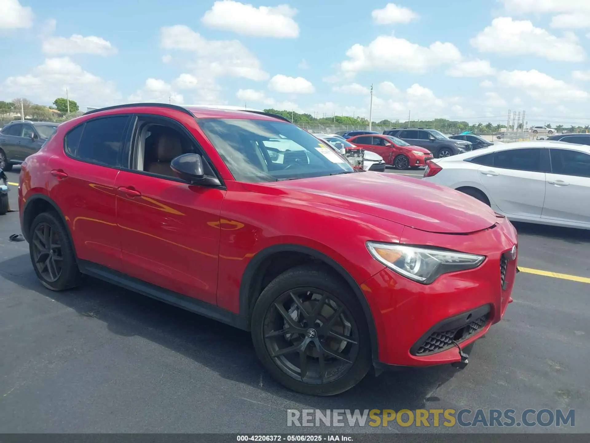 1 Фотография поврежденного автомобиля ZASPAJAN7M7D08508 ALFA ROMEO STELVIO 2021