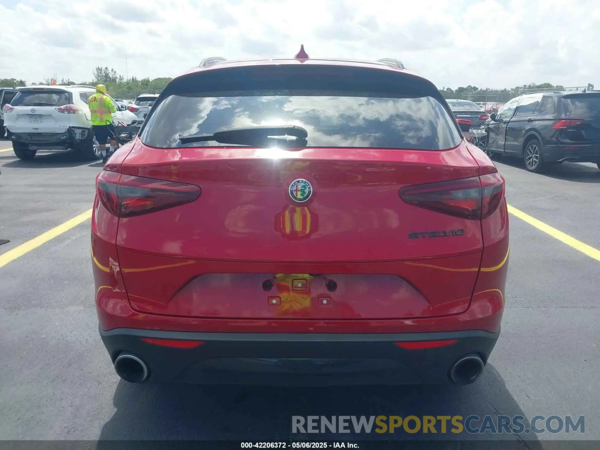 16 Фотография поврежденного автомобиля ZASPAJAN7M7D08508 ALFA ROMEO STELVIO 2021