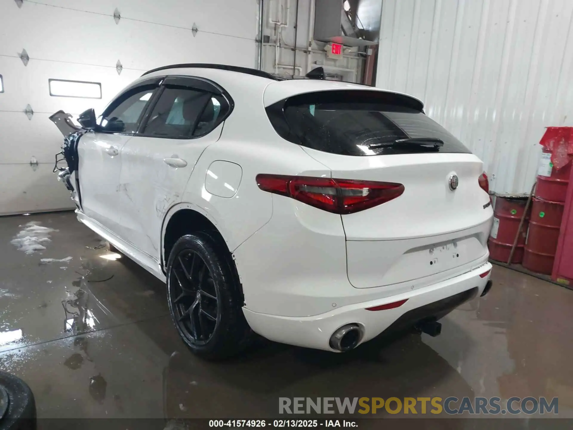 3 Photograph of a damaged car ZASPAJAN8M7D15239 ALFA ROMEO STELVIO 2021