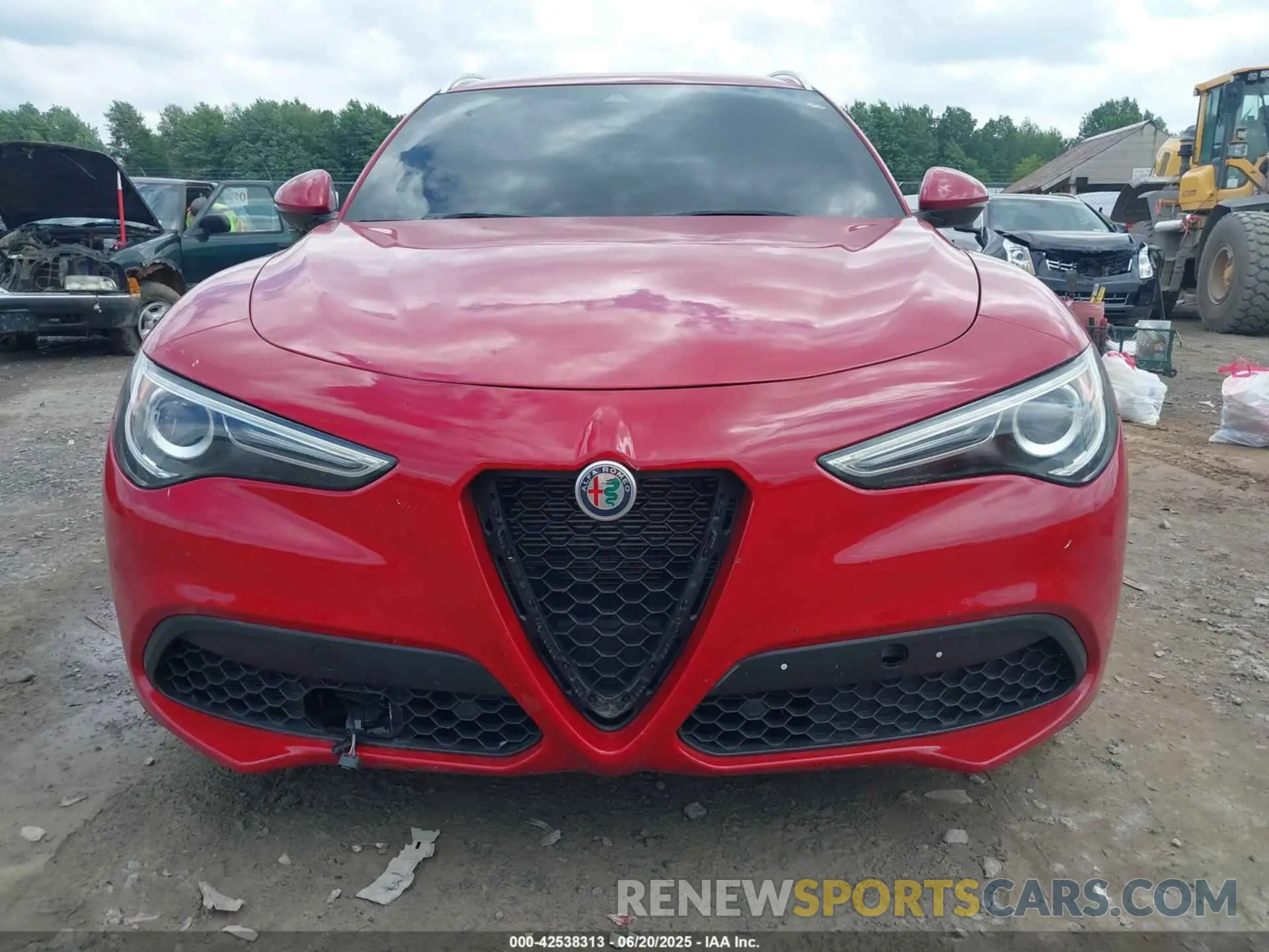 12 Photograph of a damaged car ZASPAKAN8M7D09396 ALFA ROMEO STELVIO 2021