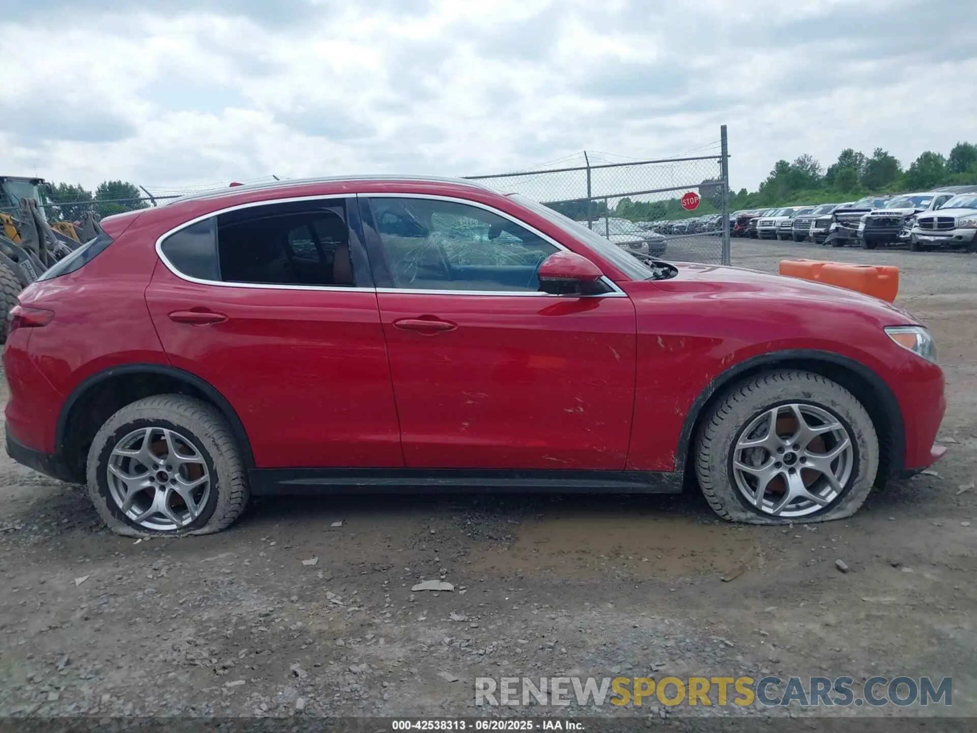 13 Photograph of a damaged car ZASPAKAN8M7D09396 ALFA ROMEO STELVIO 2021