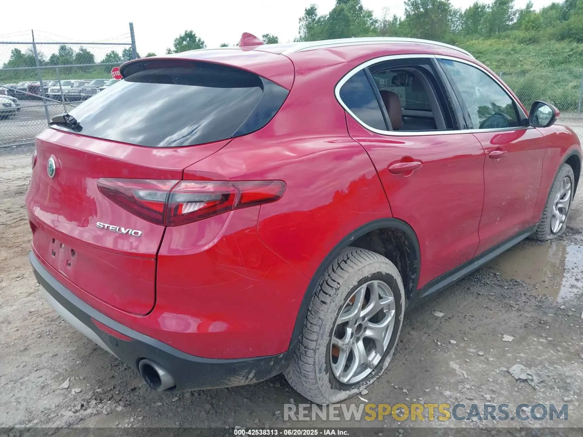 6 Photograph of a damaged car ZASPAKAN8M7D09396 ALFA ROMEO STELVIO 2021