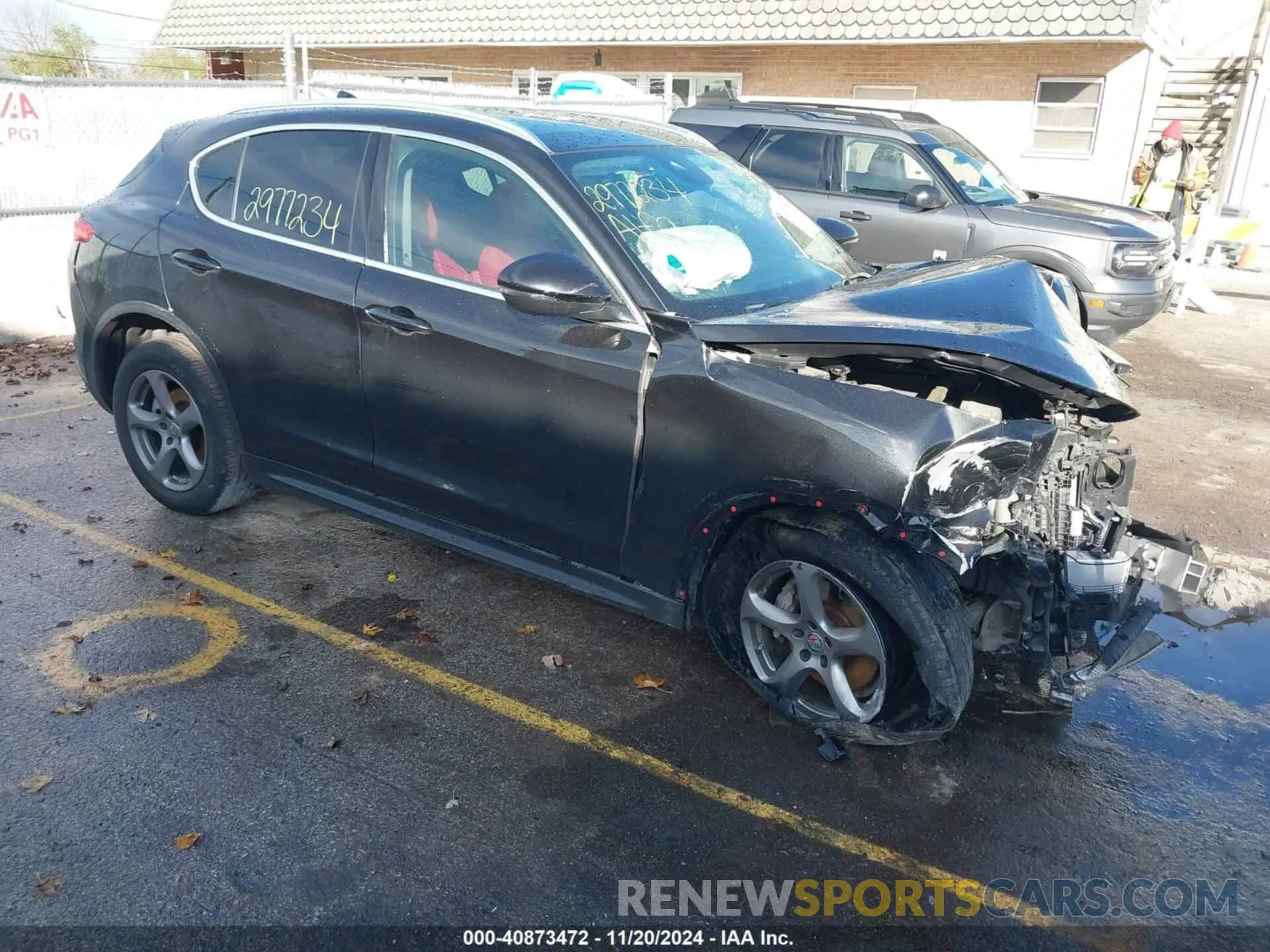 1 Фотография поврежденного автомобиля ZASPAKANXM7D08119 ALFA ROMEO STELVIO 2021