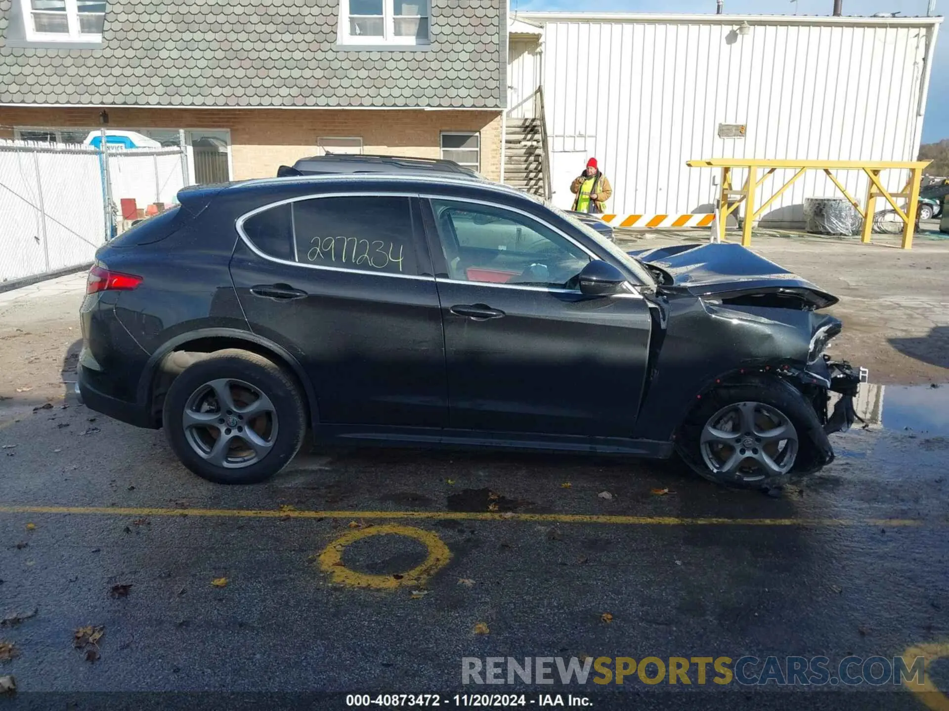13 Фотография поврежденного автомобиля ZASPAKANXM7D08119 ALFA ROMEO STELVIO 2021
