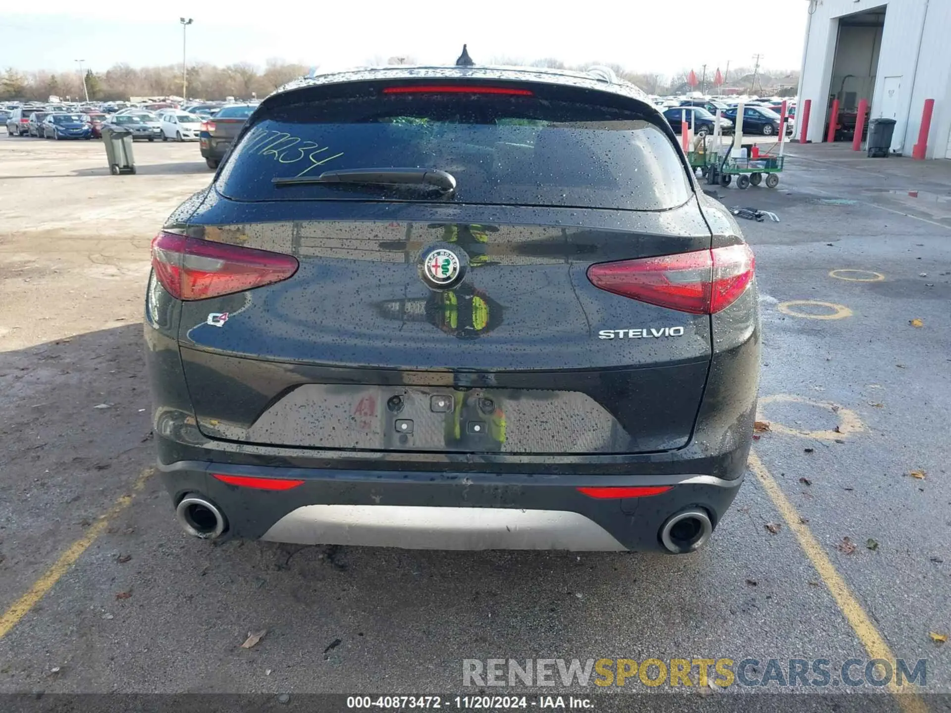 16 Фотография поврежденного автомобиля ZASPAKANXM7D08119 ALFA ROMEO STELVIO 2021