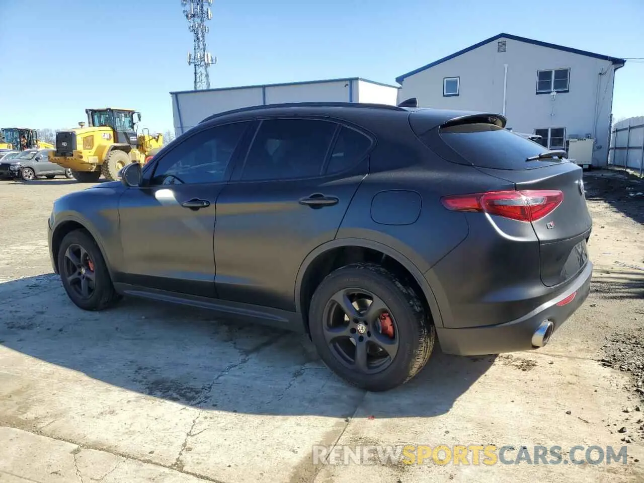 2 Photograph of a damaged car ZASPAKANXM7D09982 ALFA ROMEO STELVIO 2021
