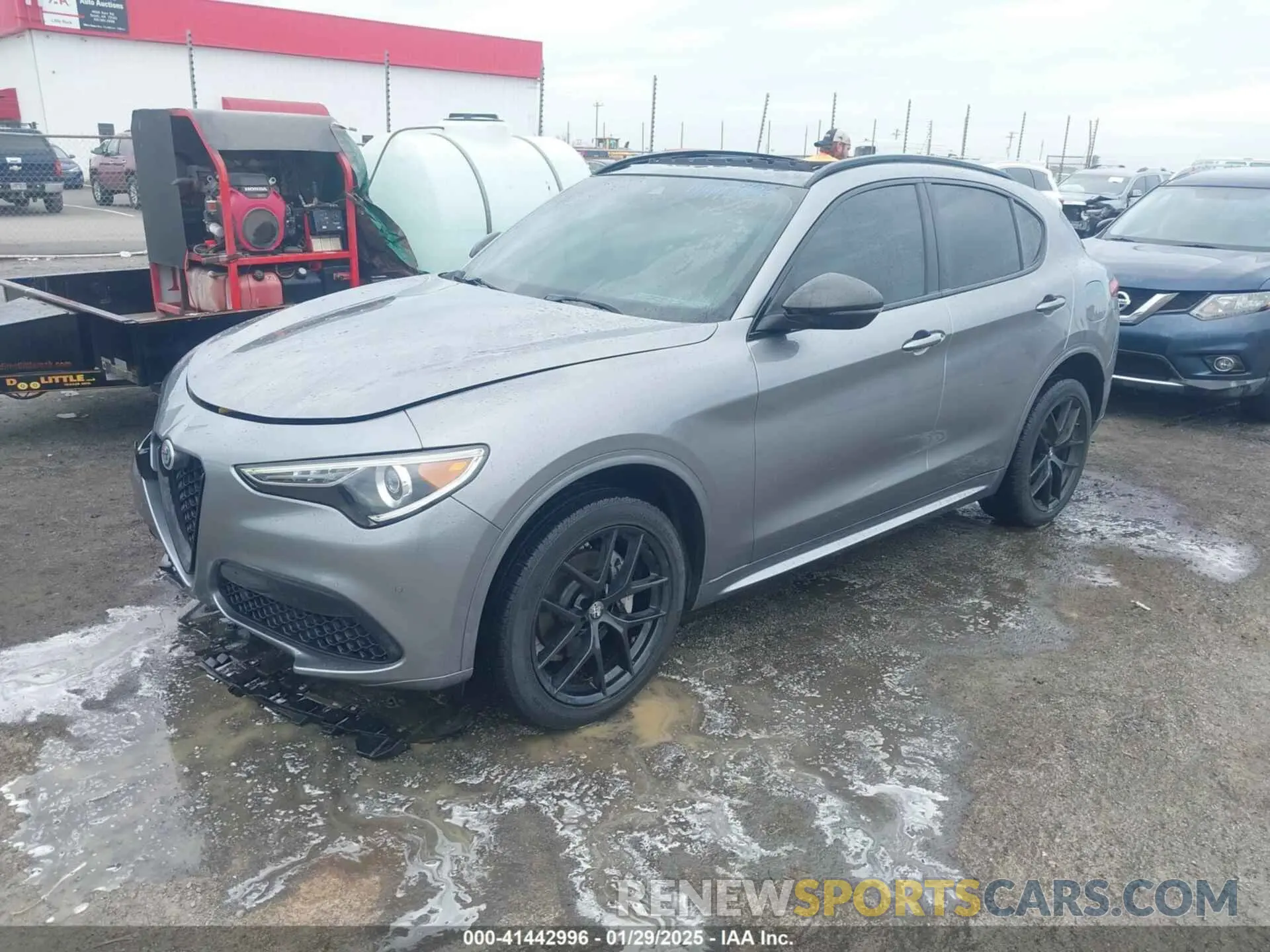 2 Photograph of a damaged car ZASPAKBN0M7D15255 ALFA ROMEO STELVIO 2021