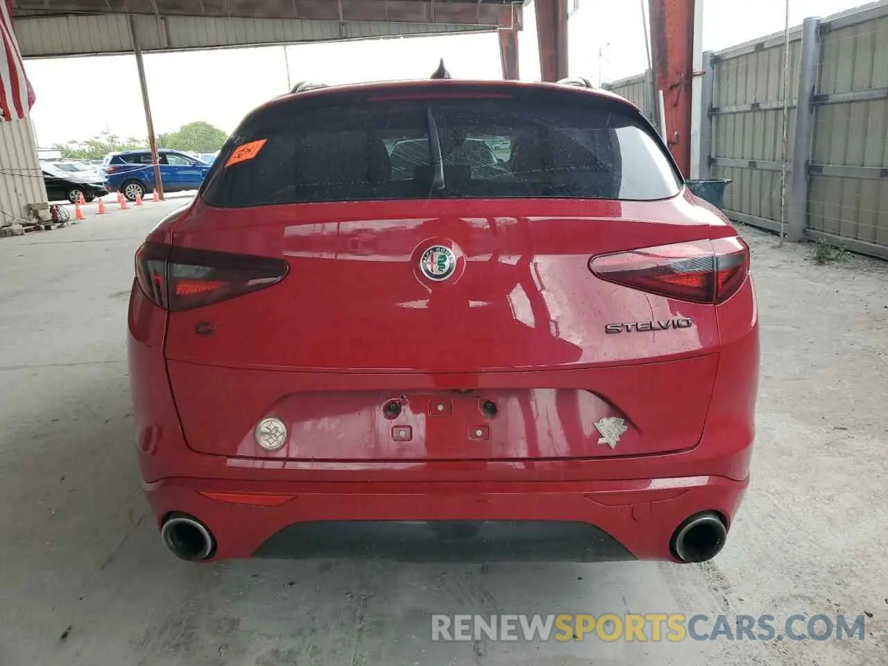 6 Photograph of a damaged car ZASPAKBN0M7D15403 ALFA ROMEO STELVIO 2021