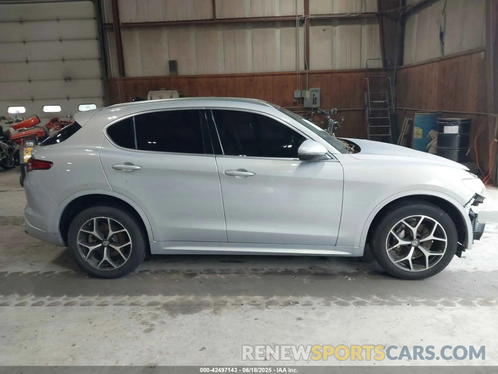 13 Photograph of a damaged car ZASPAKBN2M7D11188 ALFA ROMEO STELVIO 2021