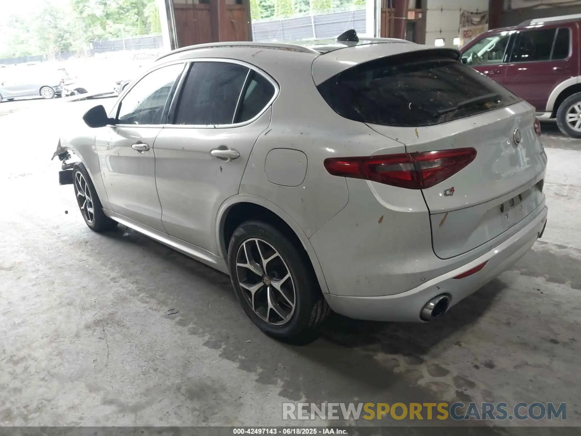 3 Photograph of a damaged car ZASPAKBN2M7D11188 ALFA ROMEO STELVIO 2021