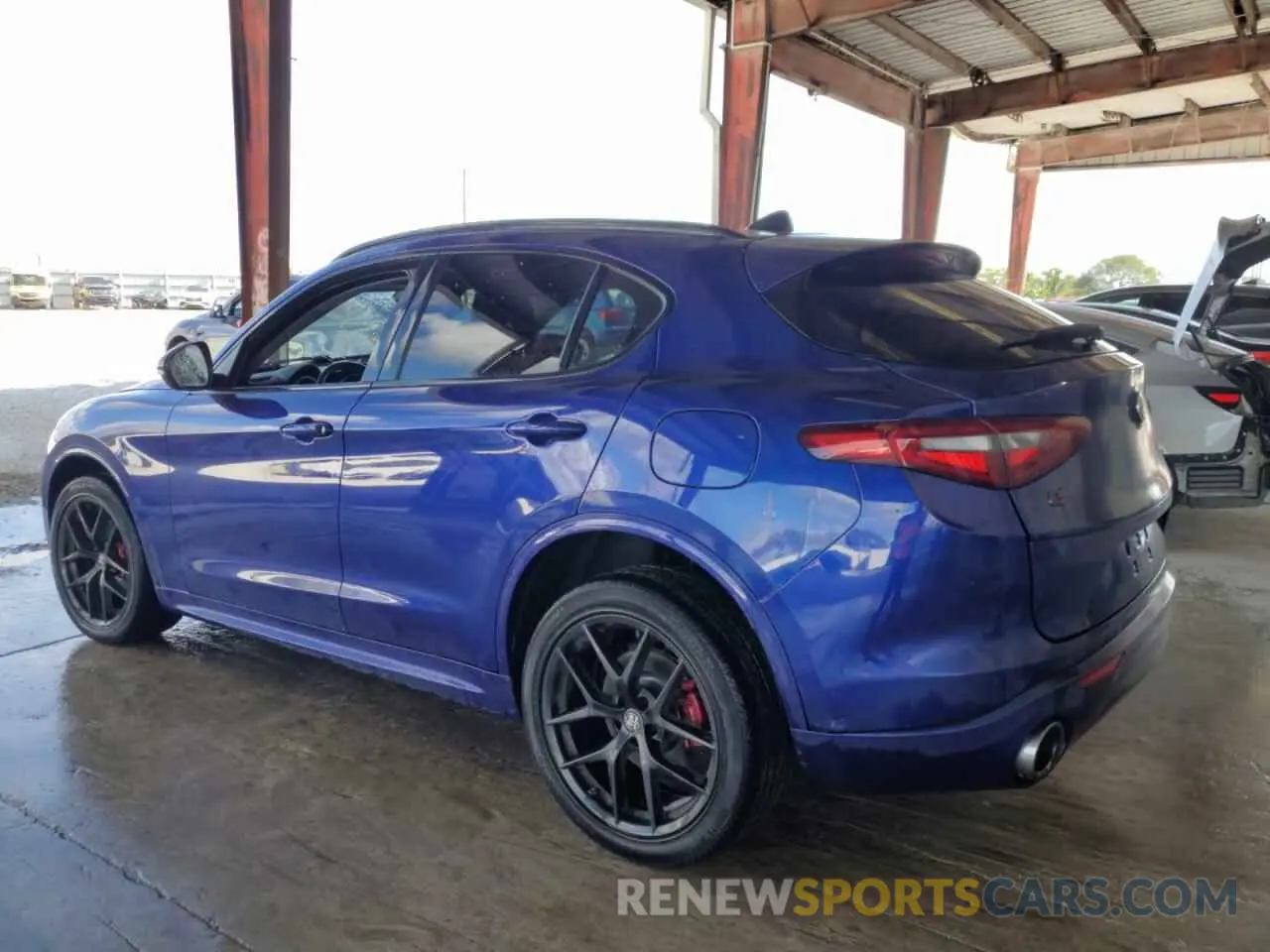 2 Photograph of a damaged car ZASPAKBN3M7D09272 ALFA ROMEO STELVIO 2021