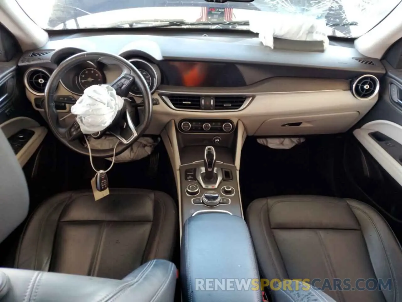 8 Photograph of a damaged car ZASPAKBN3M7D09272 ALFA ROMEO STELVIO 2021