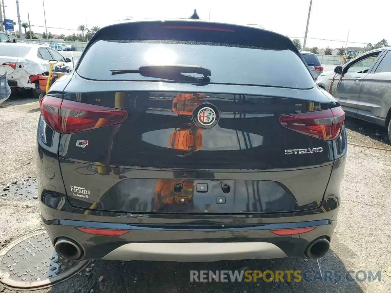 6 Photograph of a damaged car ZASPAKBN3M7D19932 ALFA ROMEO STELVIO 2021