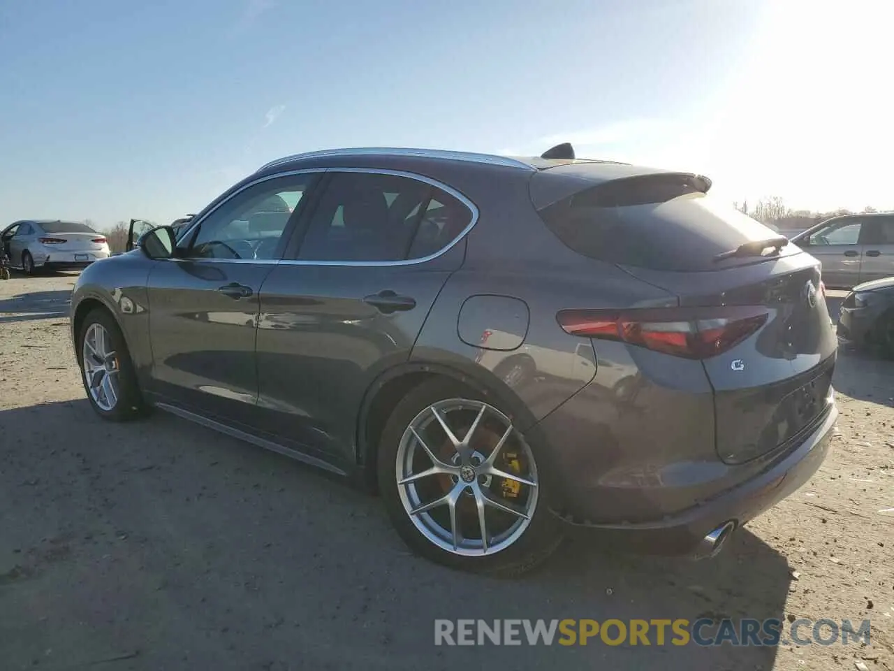 2 Фотография поврежденного автомобиля ZASPAKBN4M7D12908 ALFA ROMEO STELVIO 2021