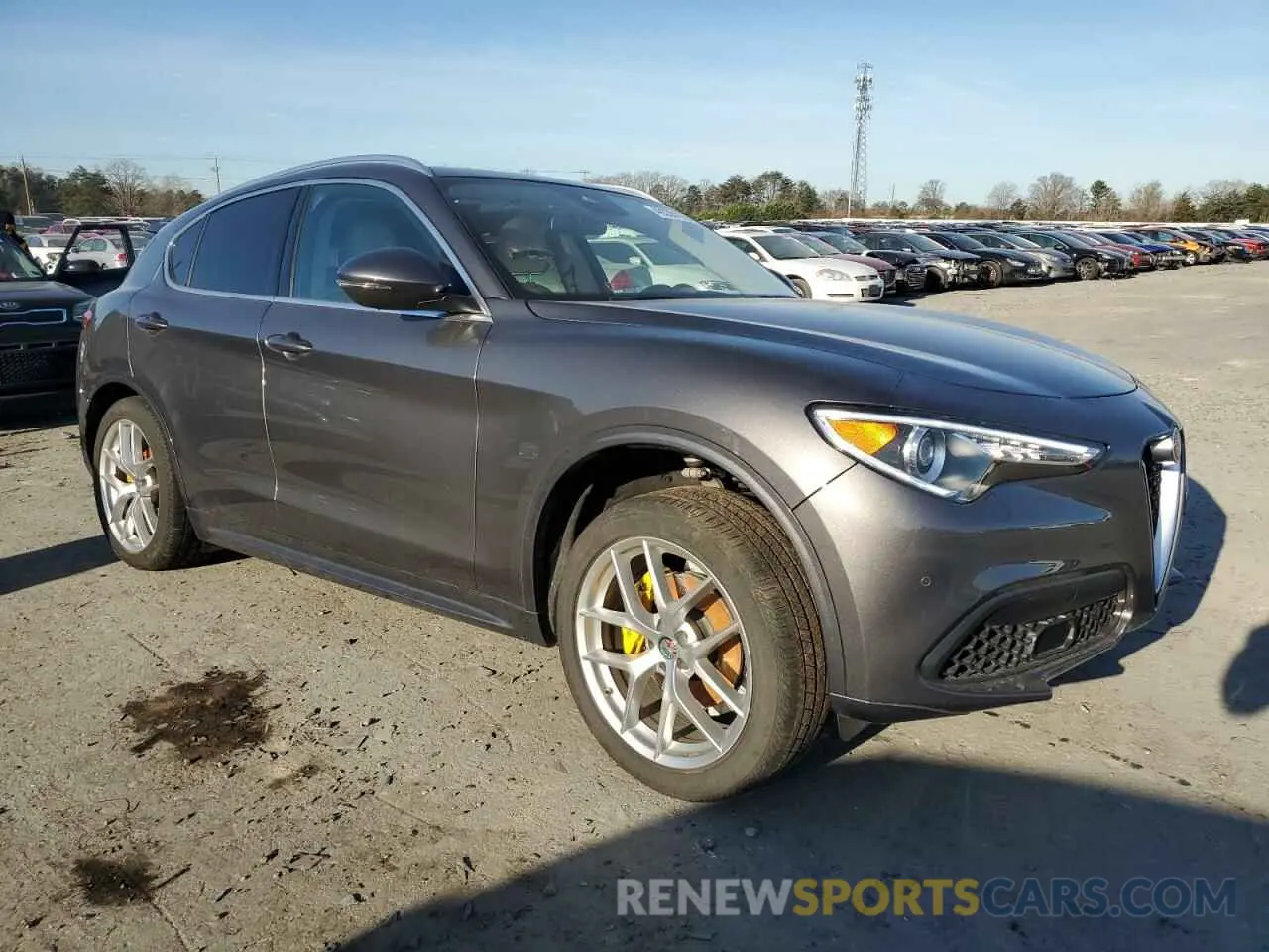 4 Фотография поврежденного автомобиля ZASPAKBN4M7D12908 ALFA ROMEO STELVIO 2021