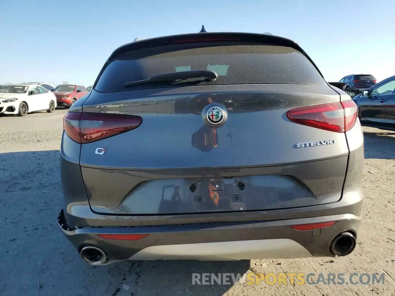 6 Фотография поврежденного автомобиля ZASPAKBN4M7D12908 ALFA ROMEO STELVIO 2021