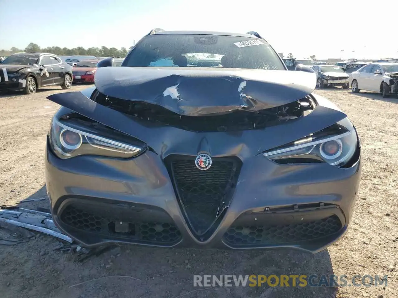 5 Фотография поврежденного автомобиля ZASPAKBN4M7D18255 ALFA ROMEO STELVIO 2021
